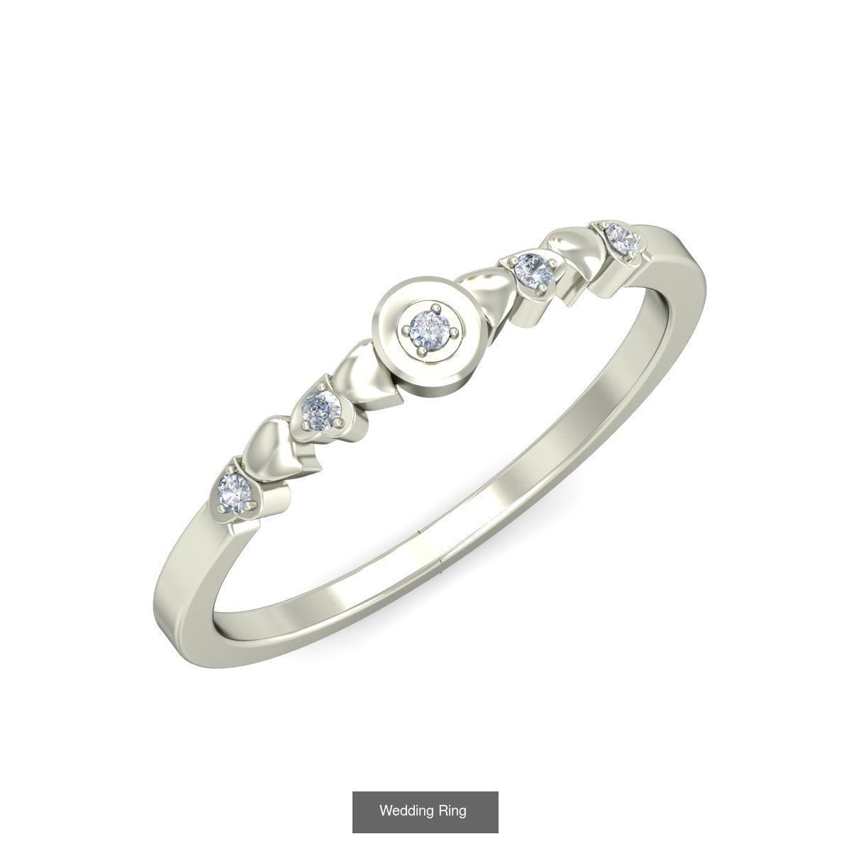  Solitaire Ring Designs 3D Model Collection_69