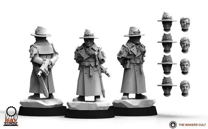 Universal Guard Inquisitor Rabs 3D print model