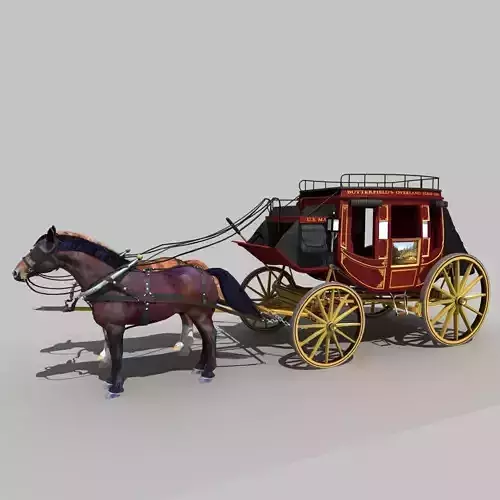 Horse and Carriage 01