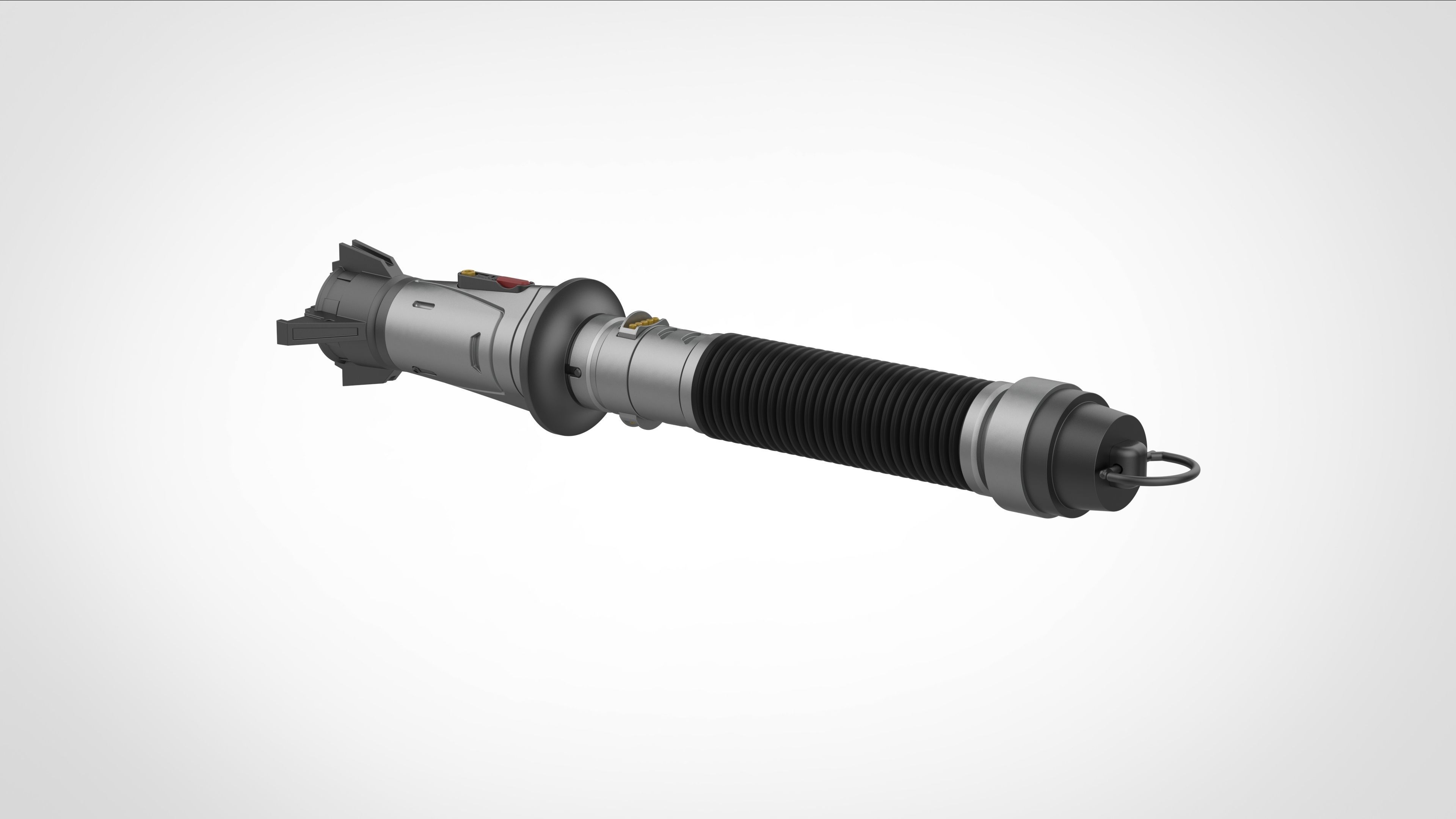 Baylan Skolls Lightsaber from the series Ahsoka 2023 3D print model_15