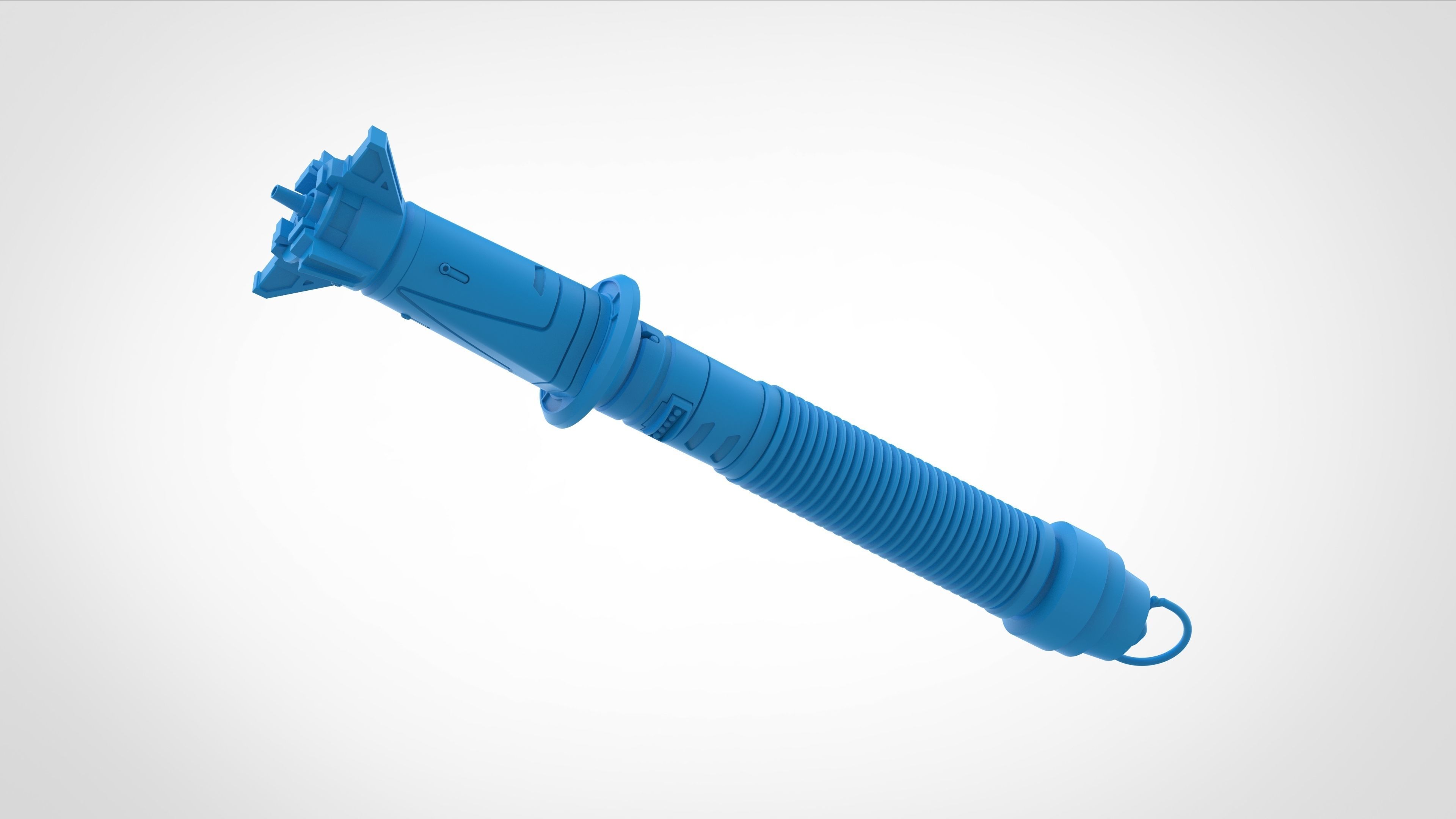 Baylan Skolls Lightsaber from the series Ahsoka 2023 3D print model_28