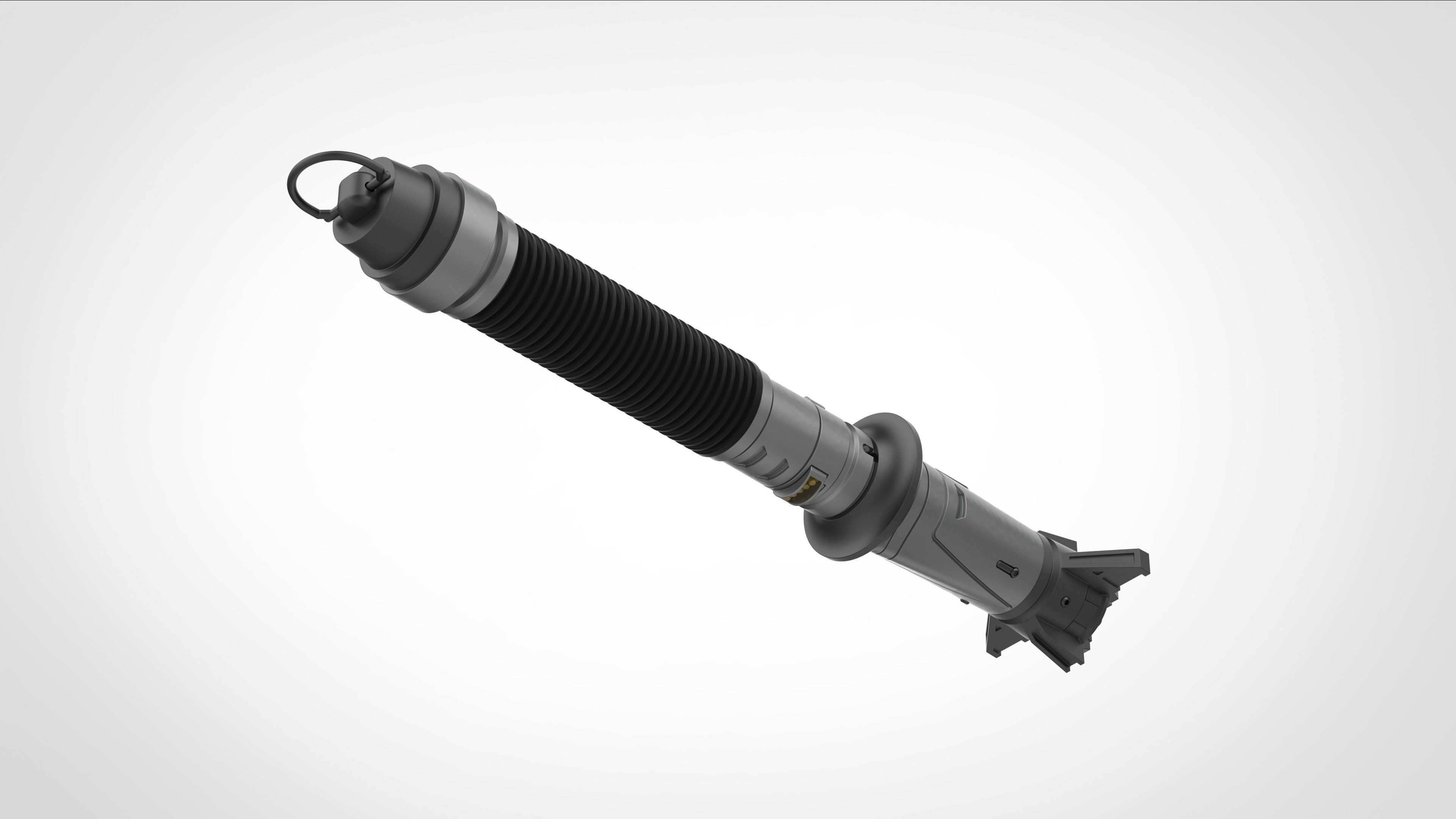 Baylan Skolls Lightsaber from the series Ahsoka 2023 3D print model_11