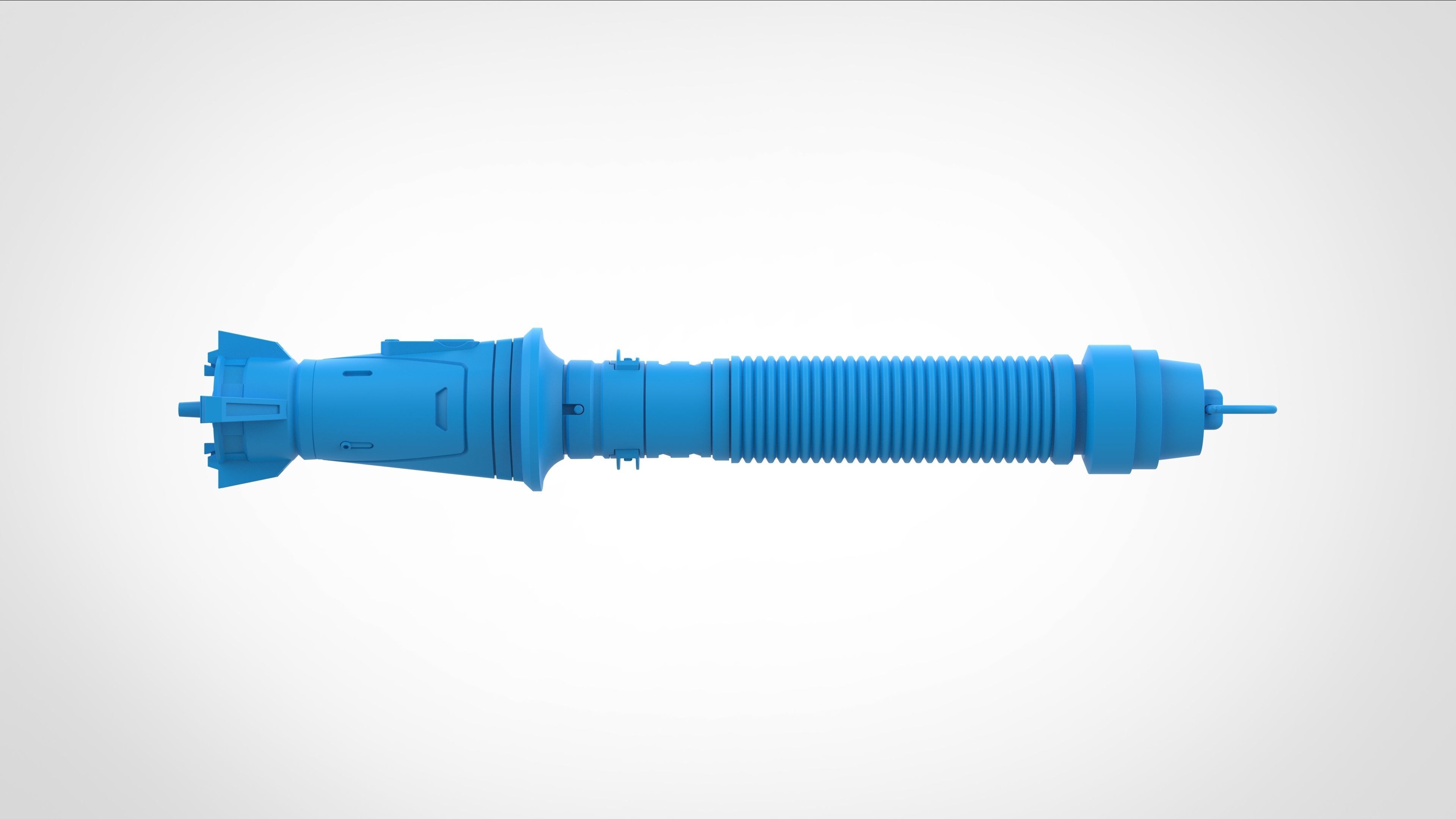 Baylan Skolls Lightsaber from the series Ahsoka 2023 3D print model_18