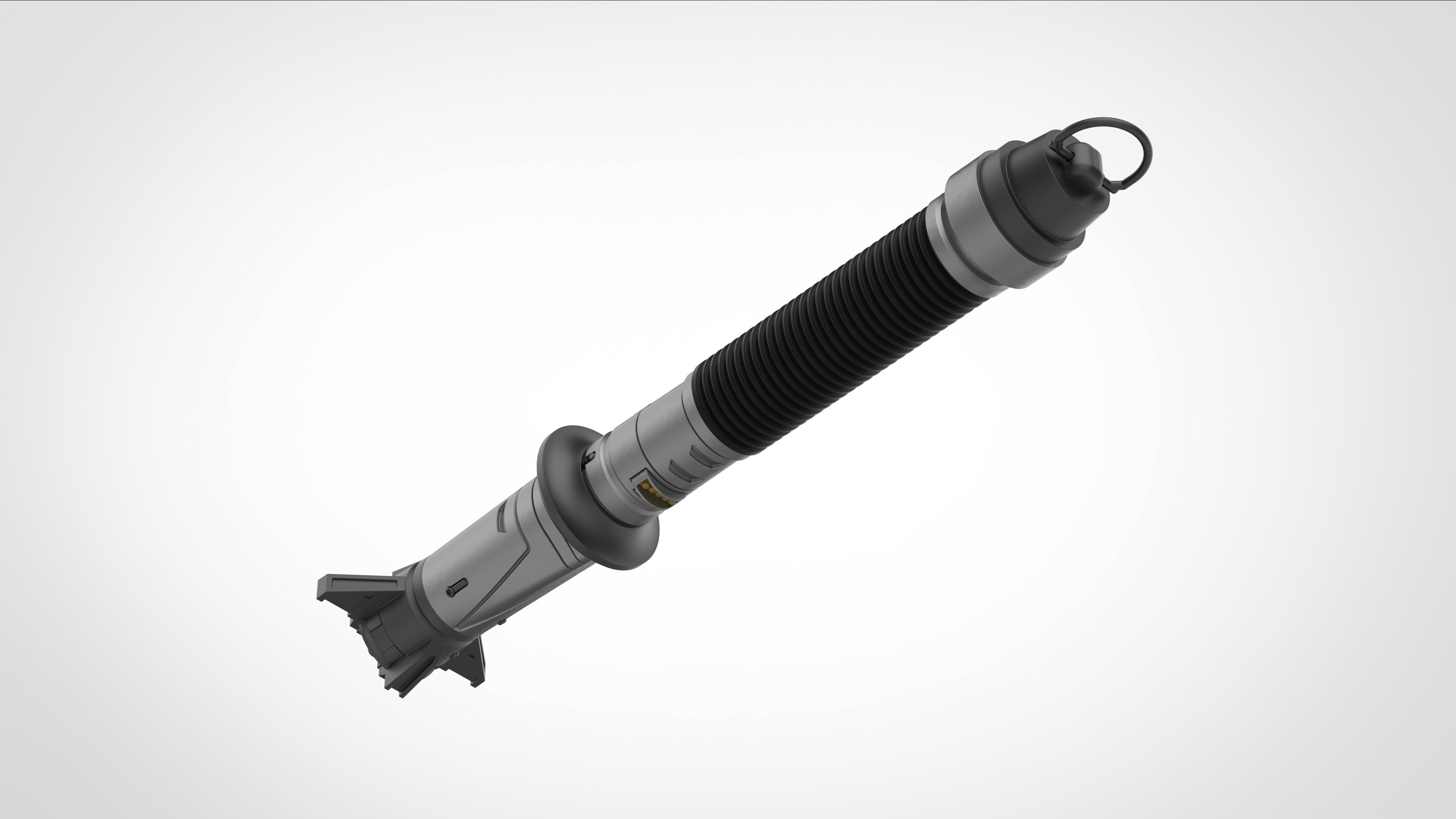Baylan Skolls Lightsaber from the series Ahsoka 2023 3D print model_14