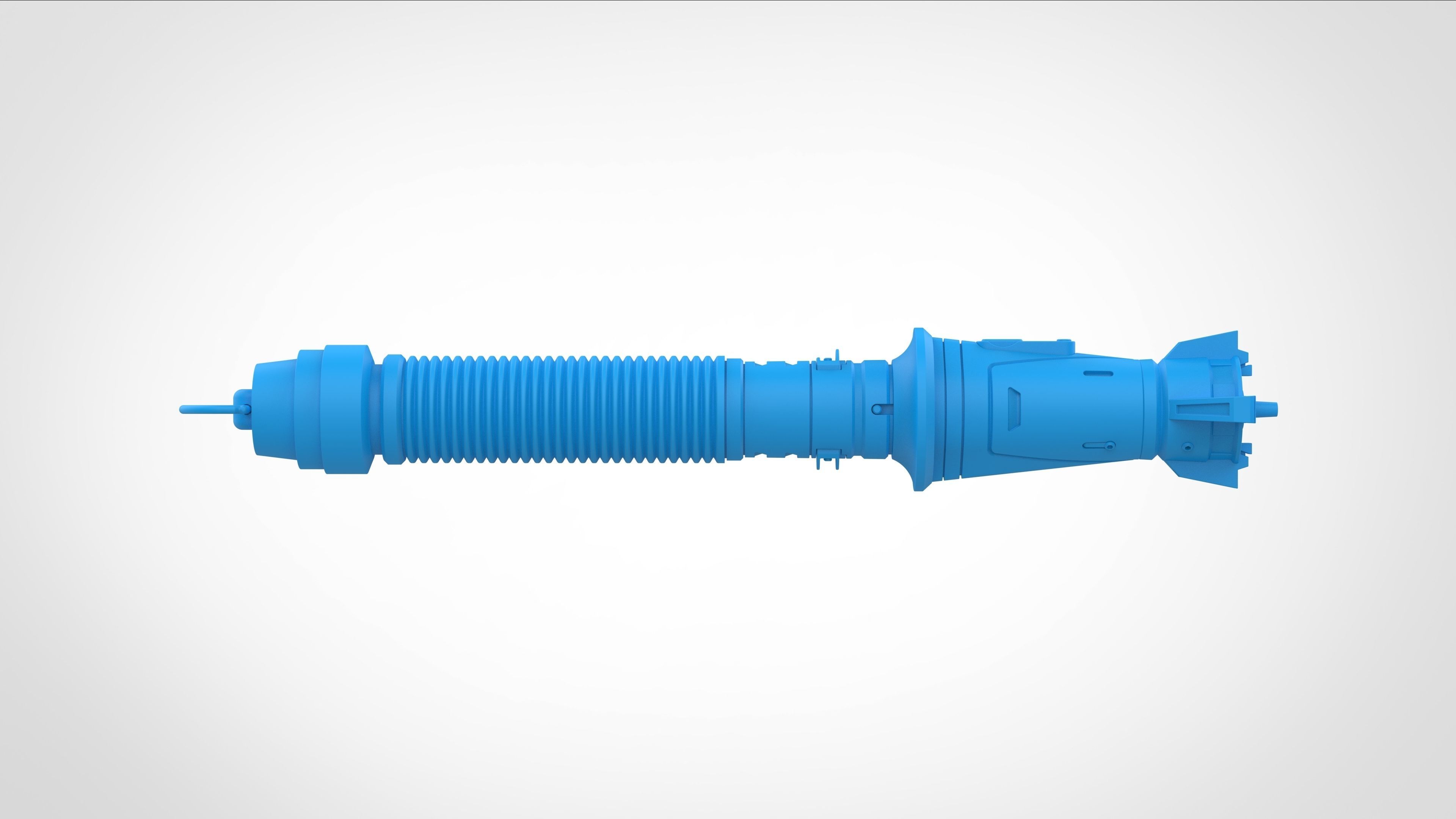 Baylan Skolls Lightsaber from the series Ahsoka 2023 3D print model_21