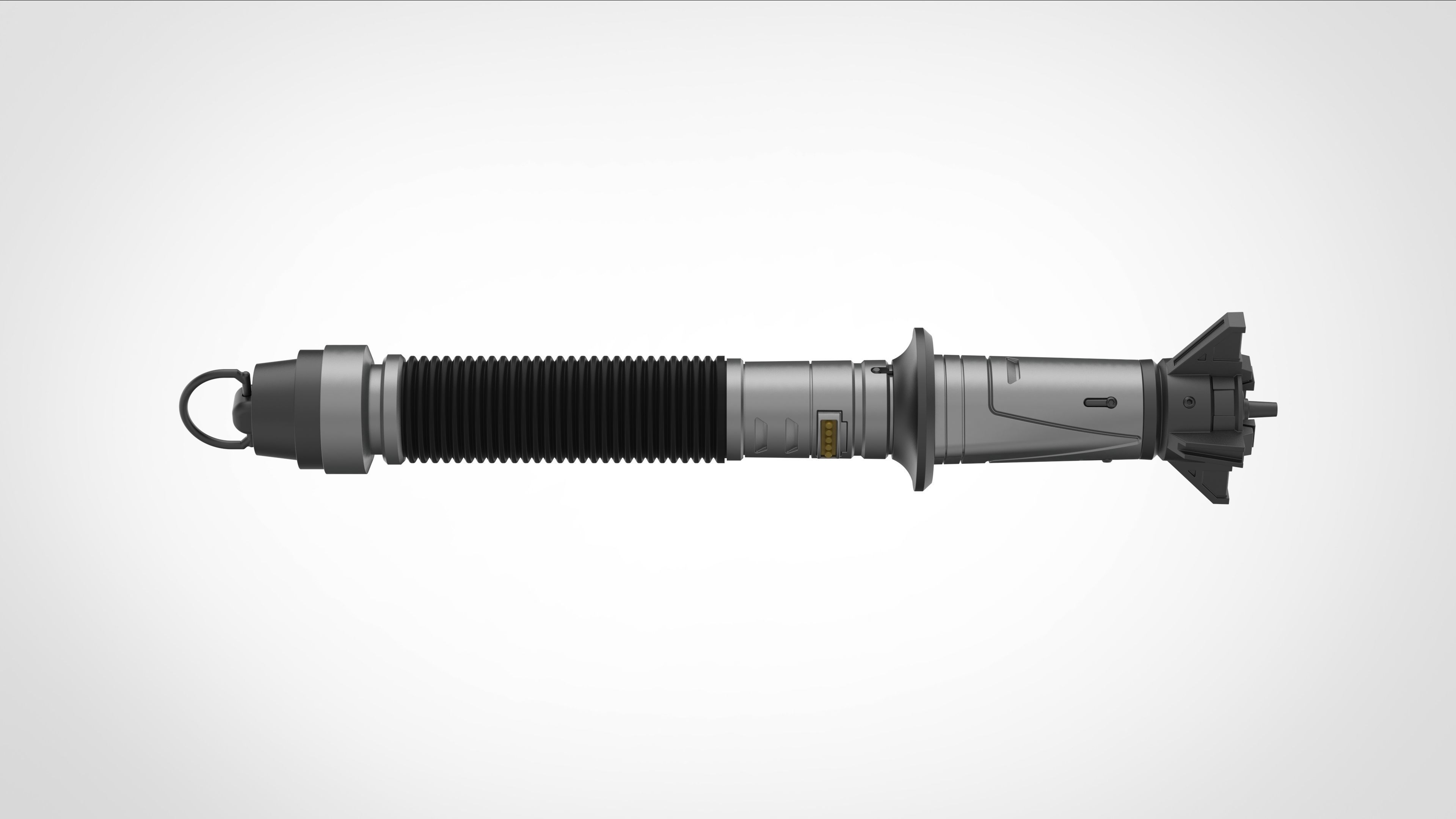 Baylan Skolls Lightsaber from the series Ahsoka 2023 3D print model_9