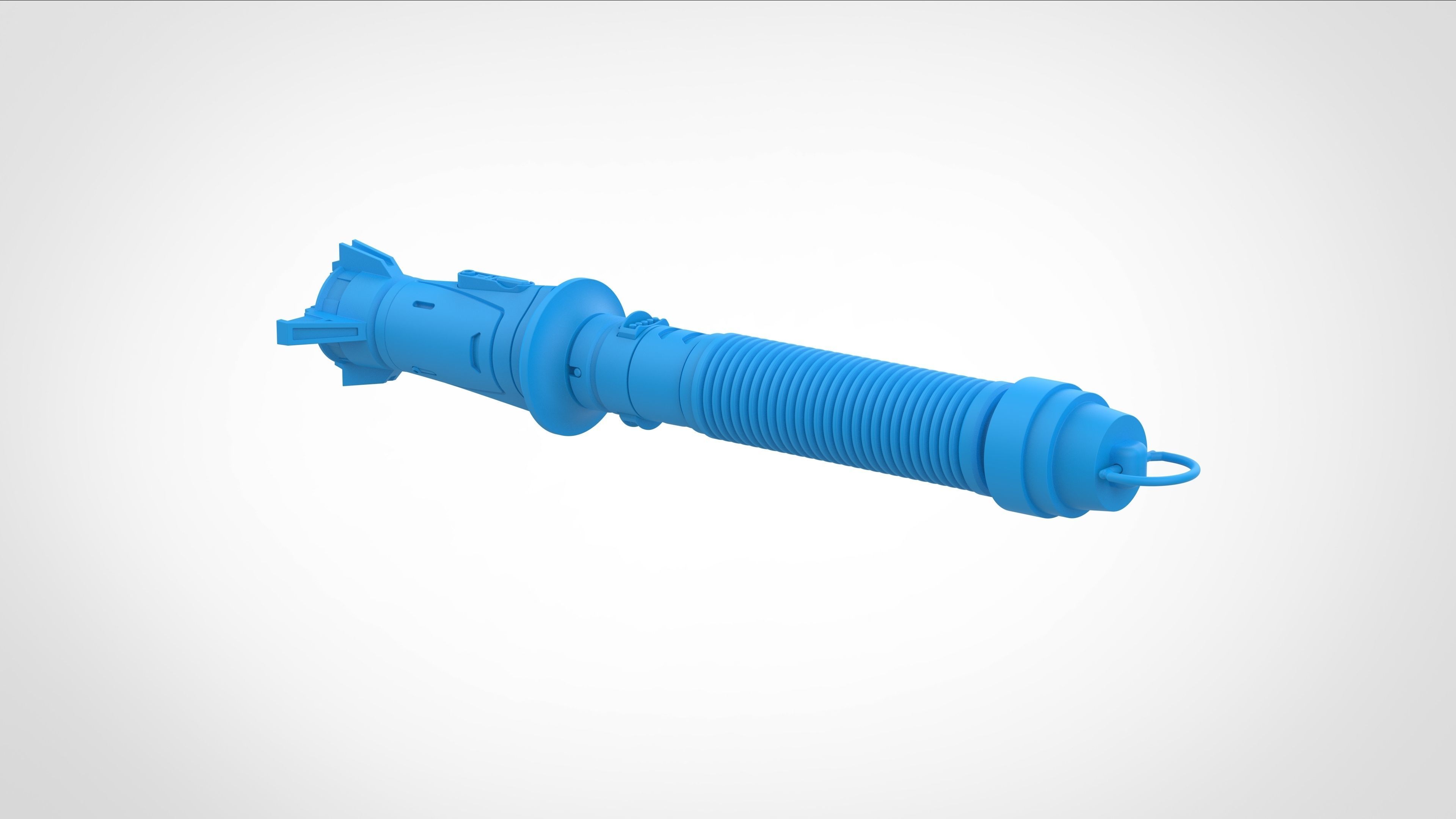 Baylan Skolls Lightsaber from the series Ahsoka 2023 3D print model_31
