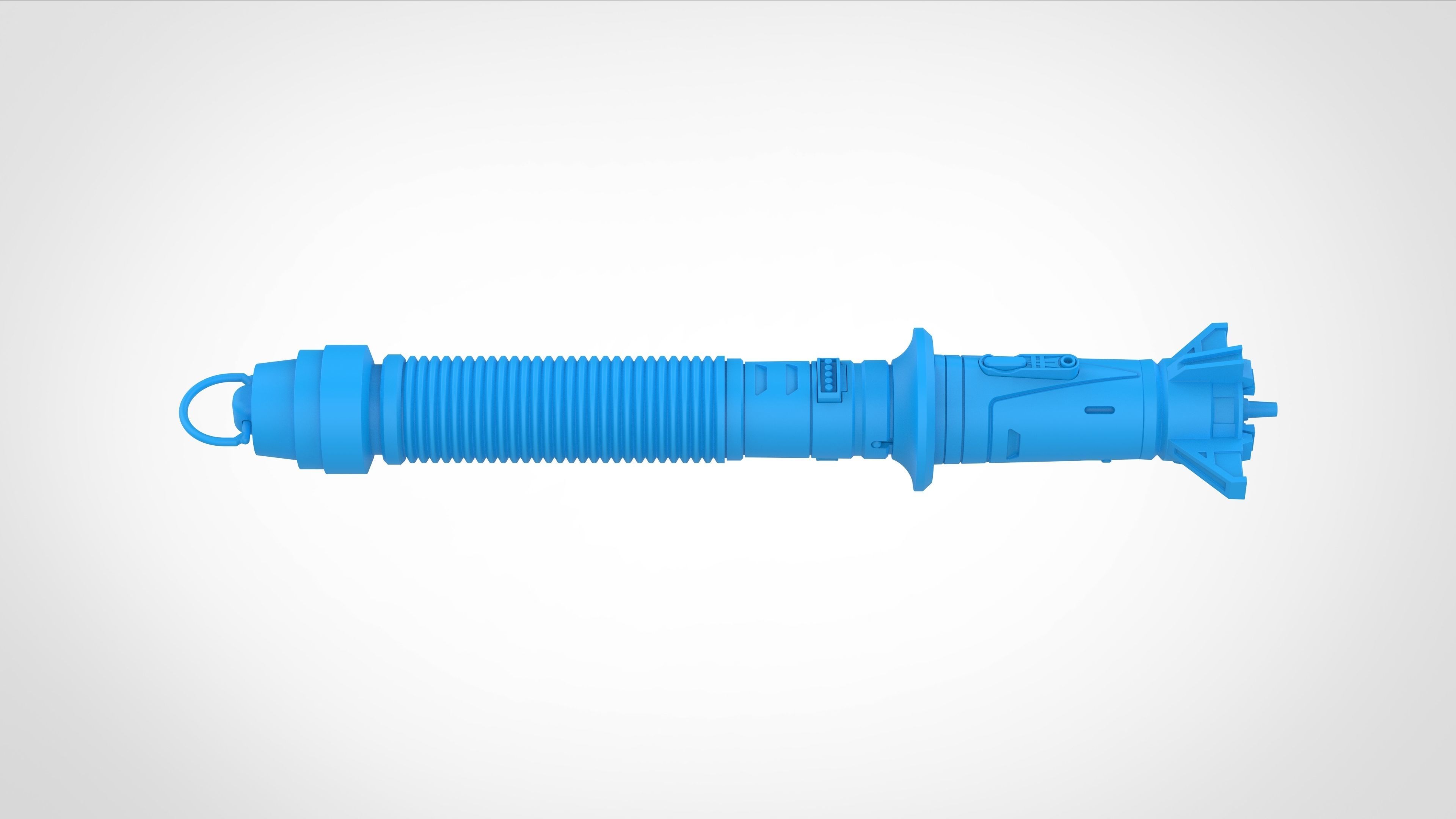 Baylan Skolls Lightsaber from the series Ahsoka 2023 3D print model_22