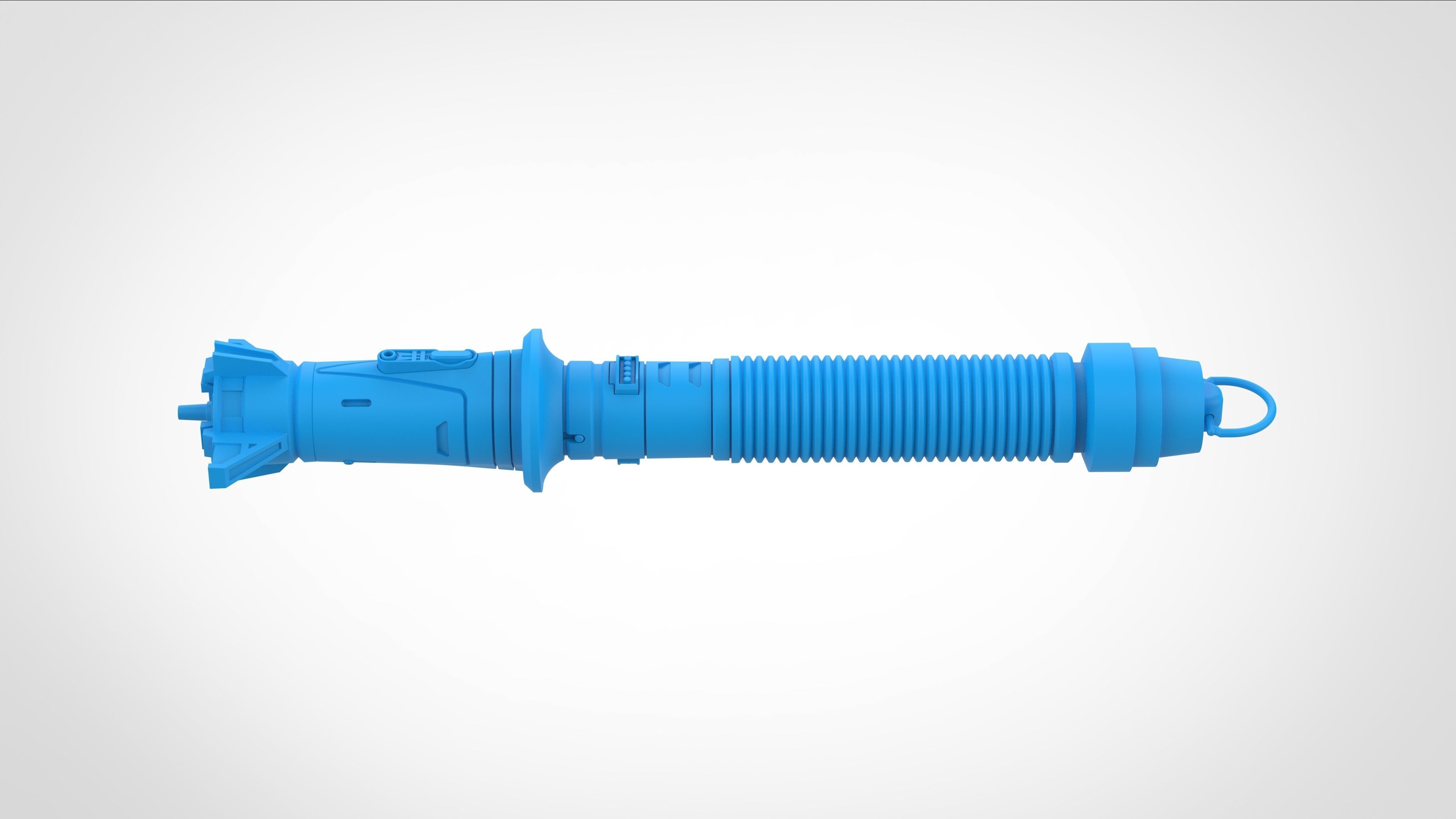 Baylan Skolls Lightsaber from the series Ahsoka 2023 3D print model_16