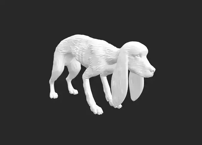  Haunted Mansion Caretaker Dog 3D print model