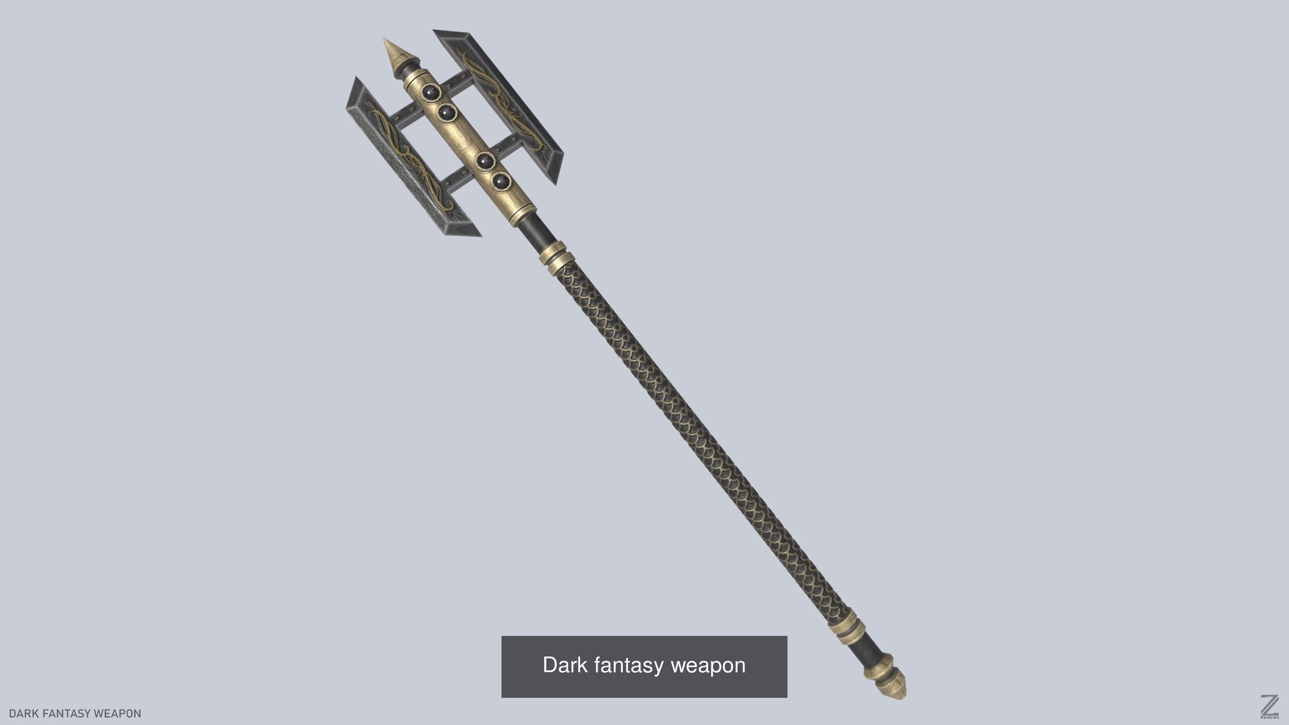 Dark fantasy weapon collection _8