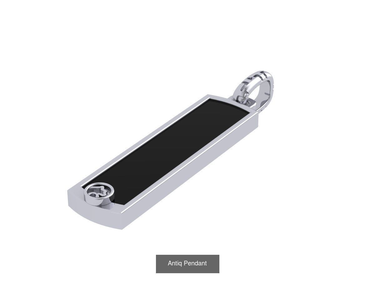 Art-Deco-Pendant 3D Model Collection_10