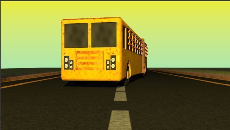 Indian local Bus 3D Model Free low-poly 3D model_8