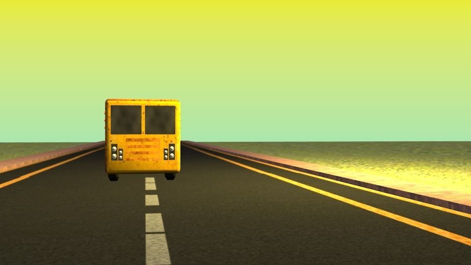 Indian local Bus 3D Model Free low-poly 3D model_3