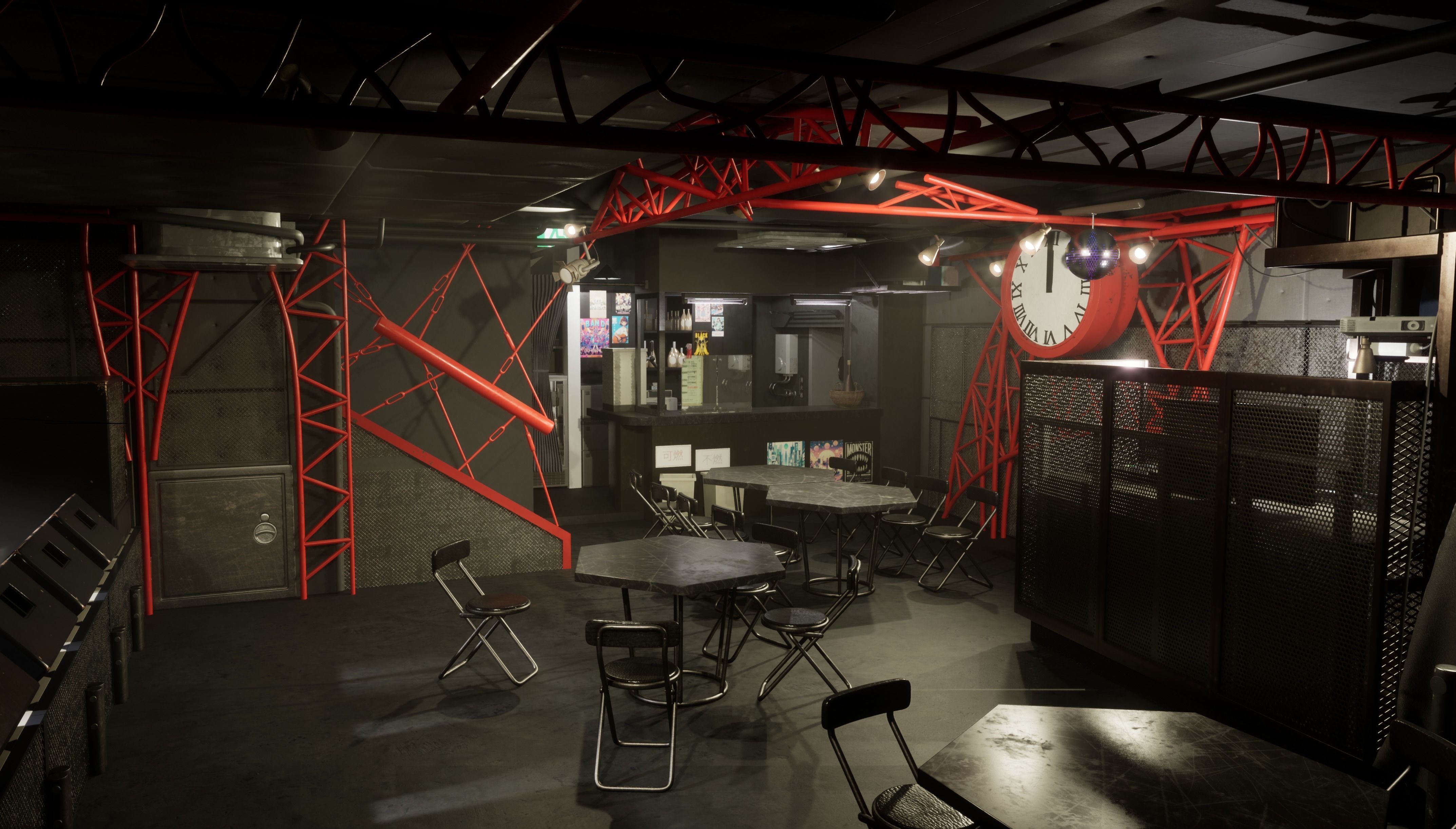 Bocchi the Rock STARRY Band Stage  3D model_4