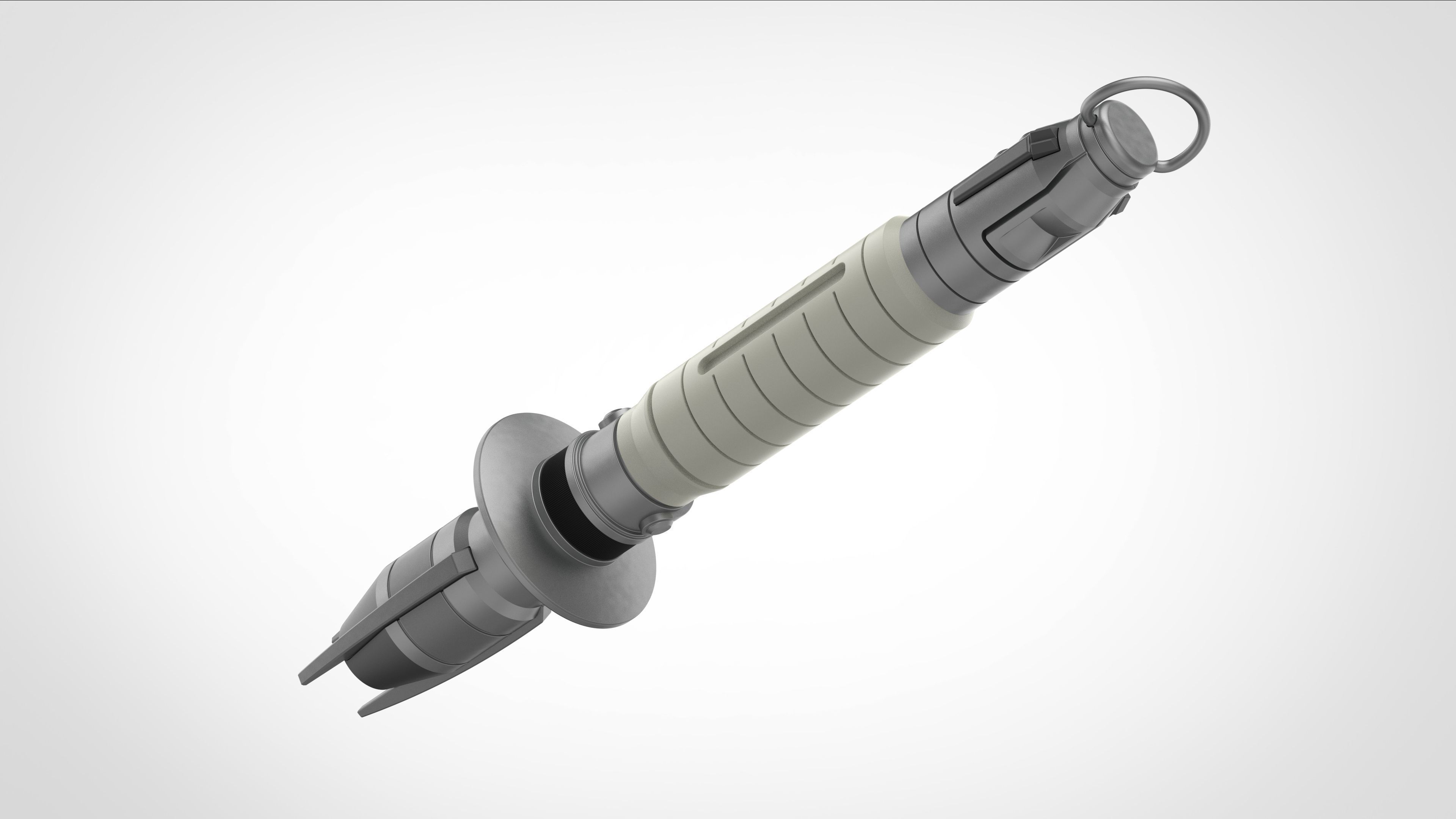 Shin Hatis Lightsaber from the series Ahsoka 2023 3D print model_7