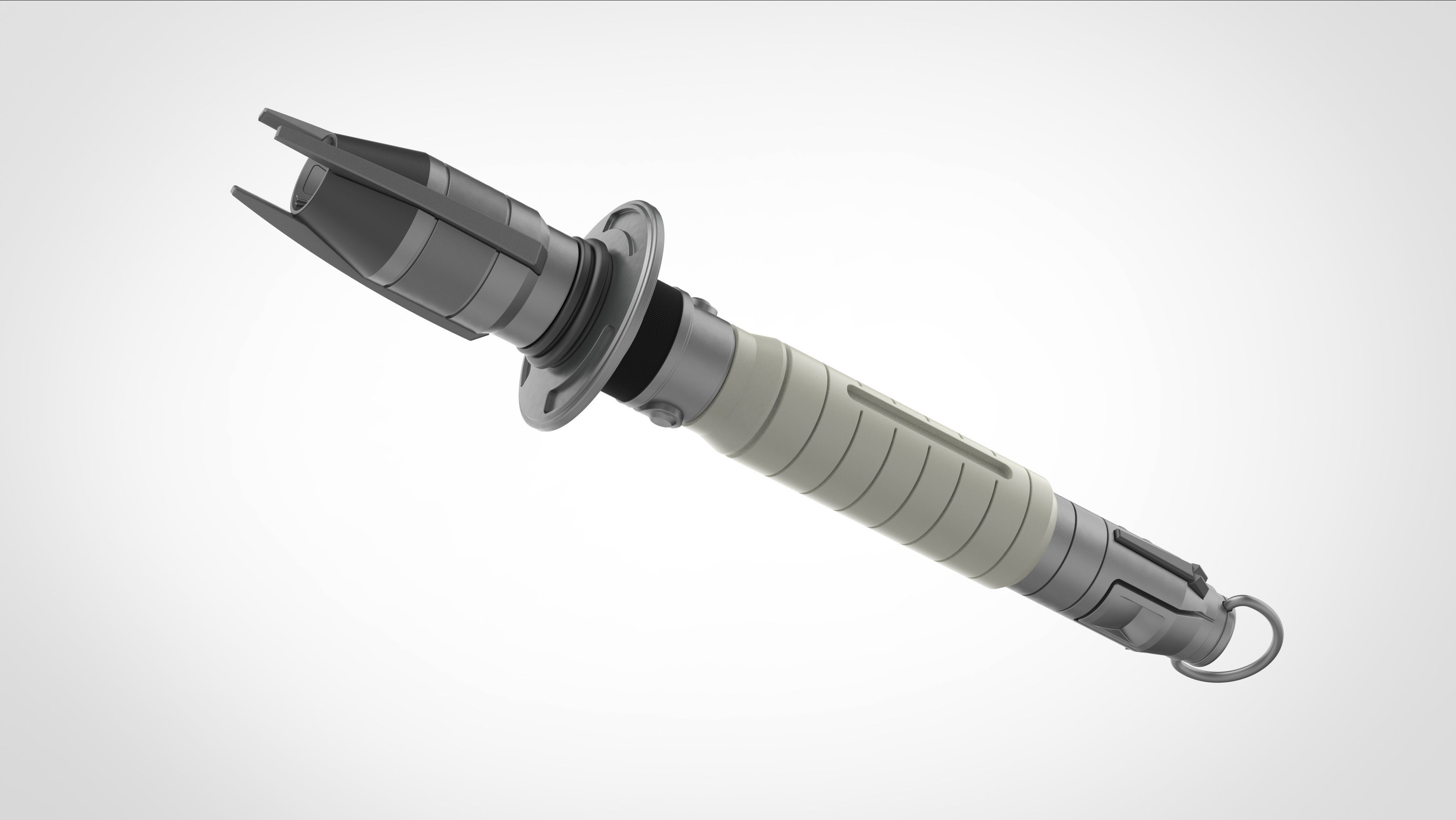 Shin Hatis Lightsaber from the series Ahsoka 2023 3D print model_14