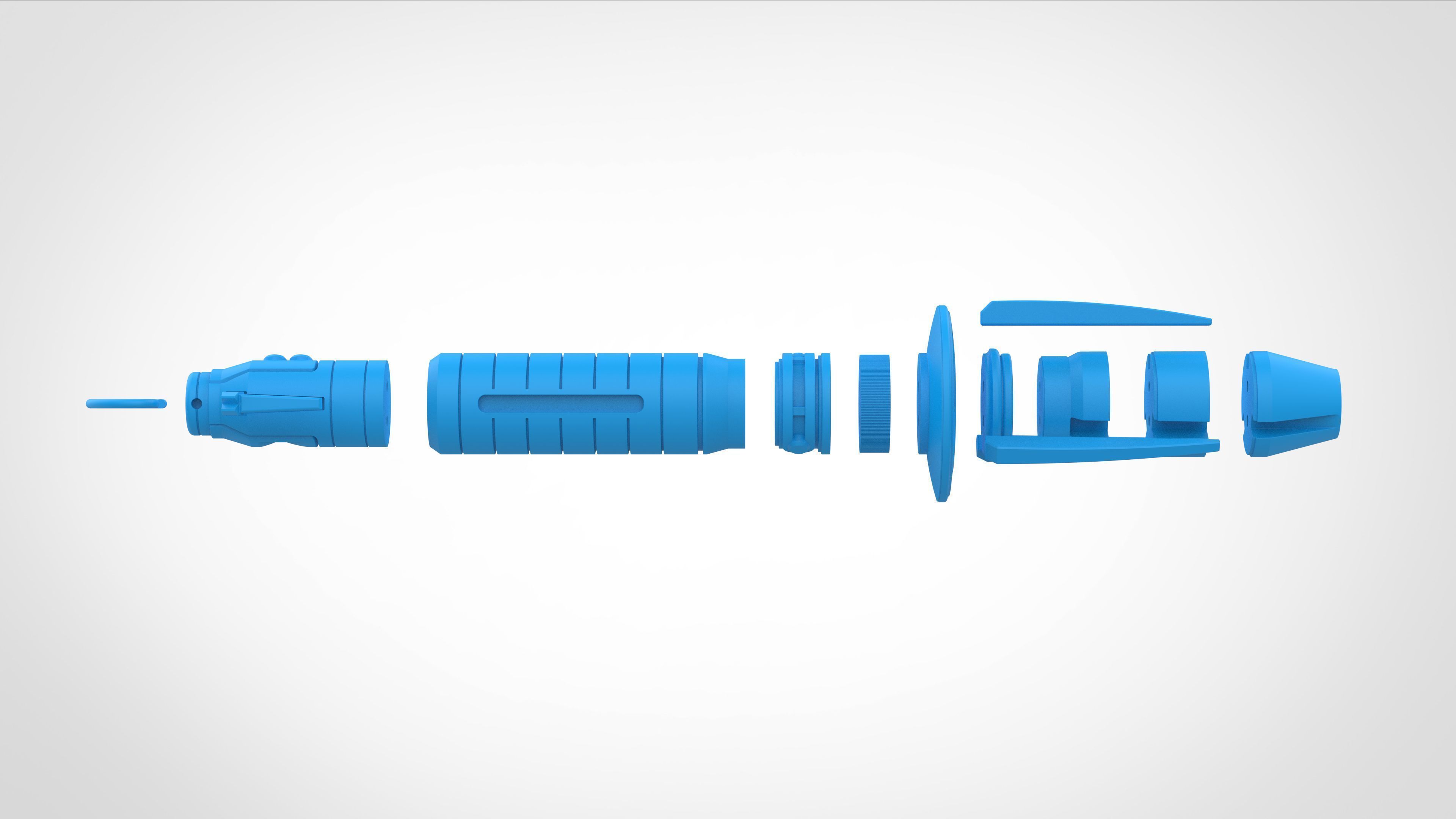 Shin Hatis Lightsaber from the series Ahsoka 2023 3D print model_55
