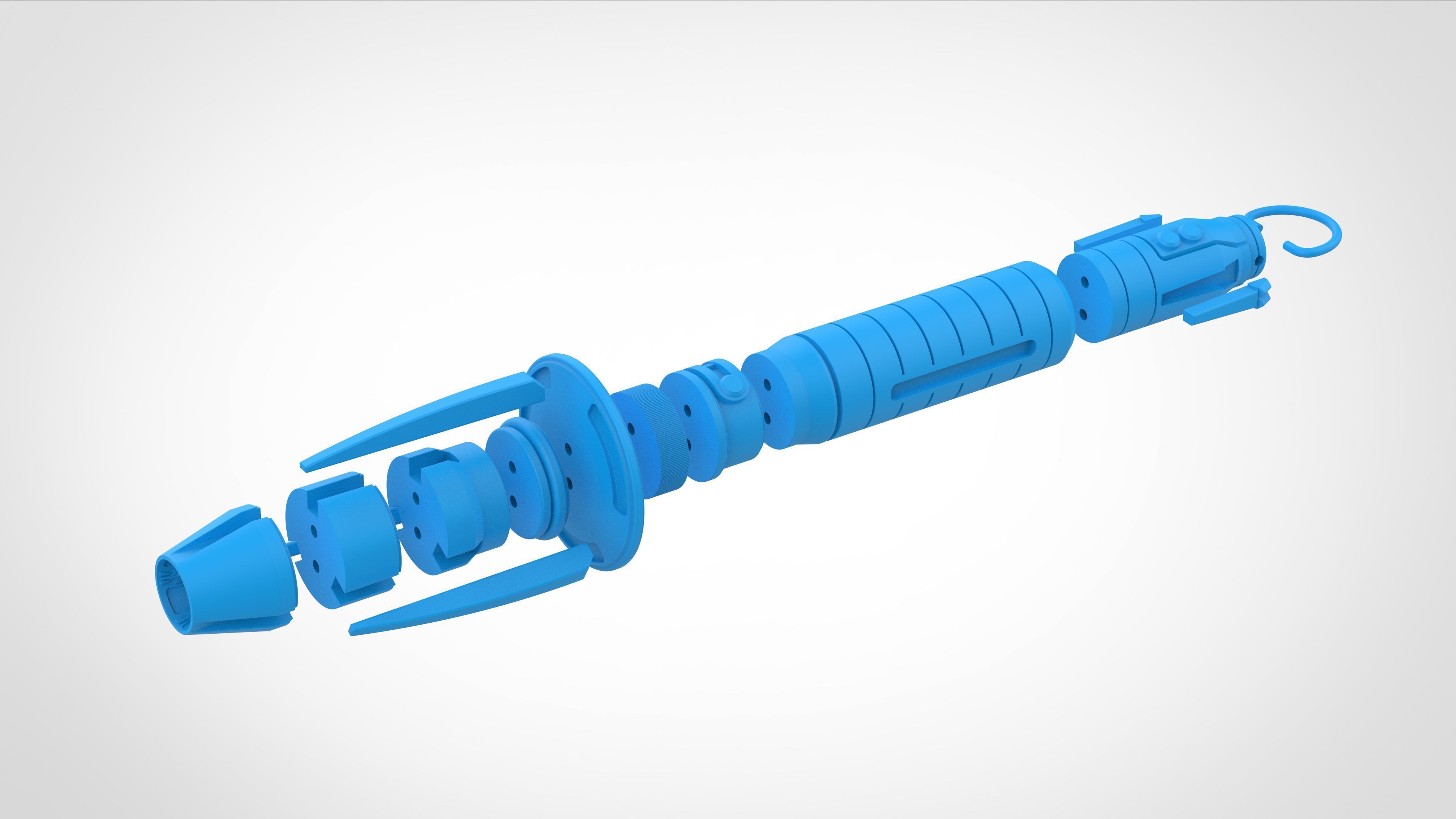Shin Hatis Lightsaber from the series Ahsoka 2023 3D print model_57