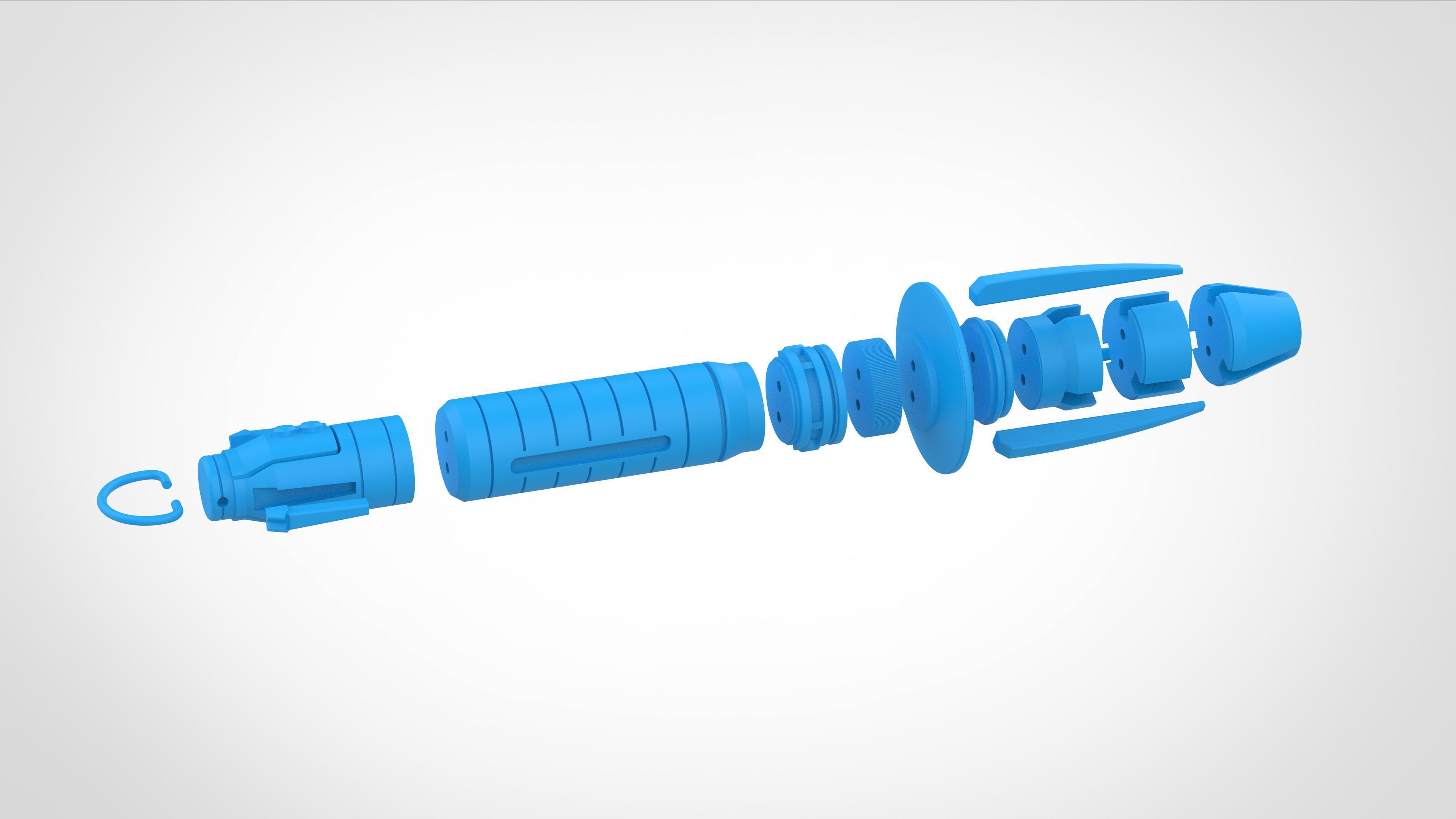 Shin Hatis Lightsaber from the series Ahsoka 2023 3D print model_18