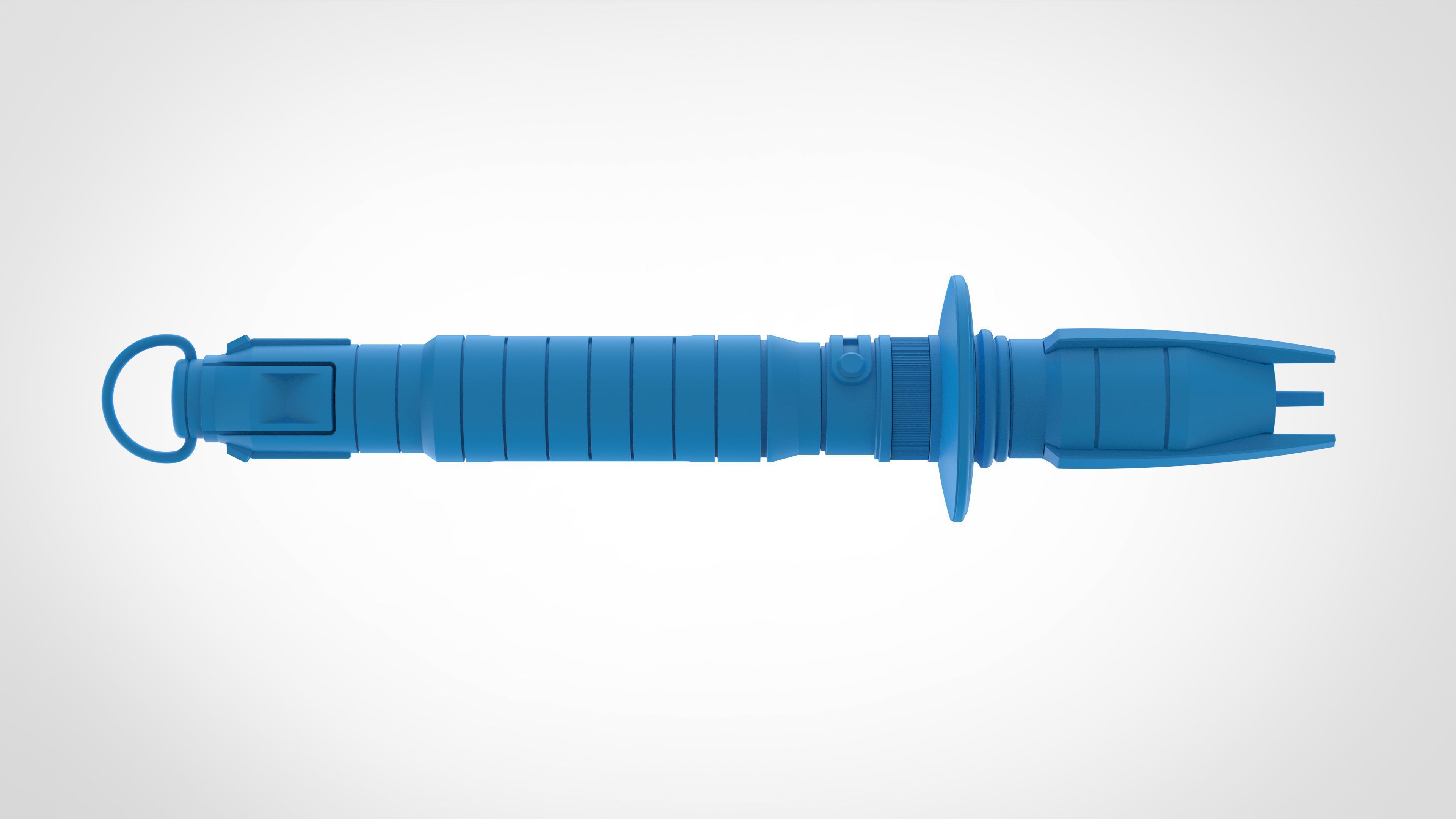 Shin Hatis Lightsaber from the series Ahsoka 2023 3D print model_27