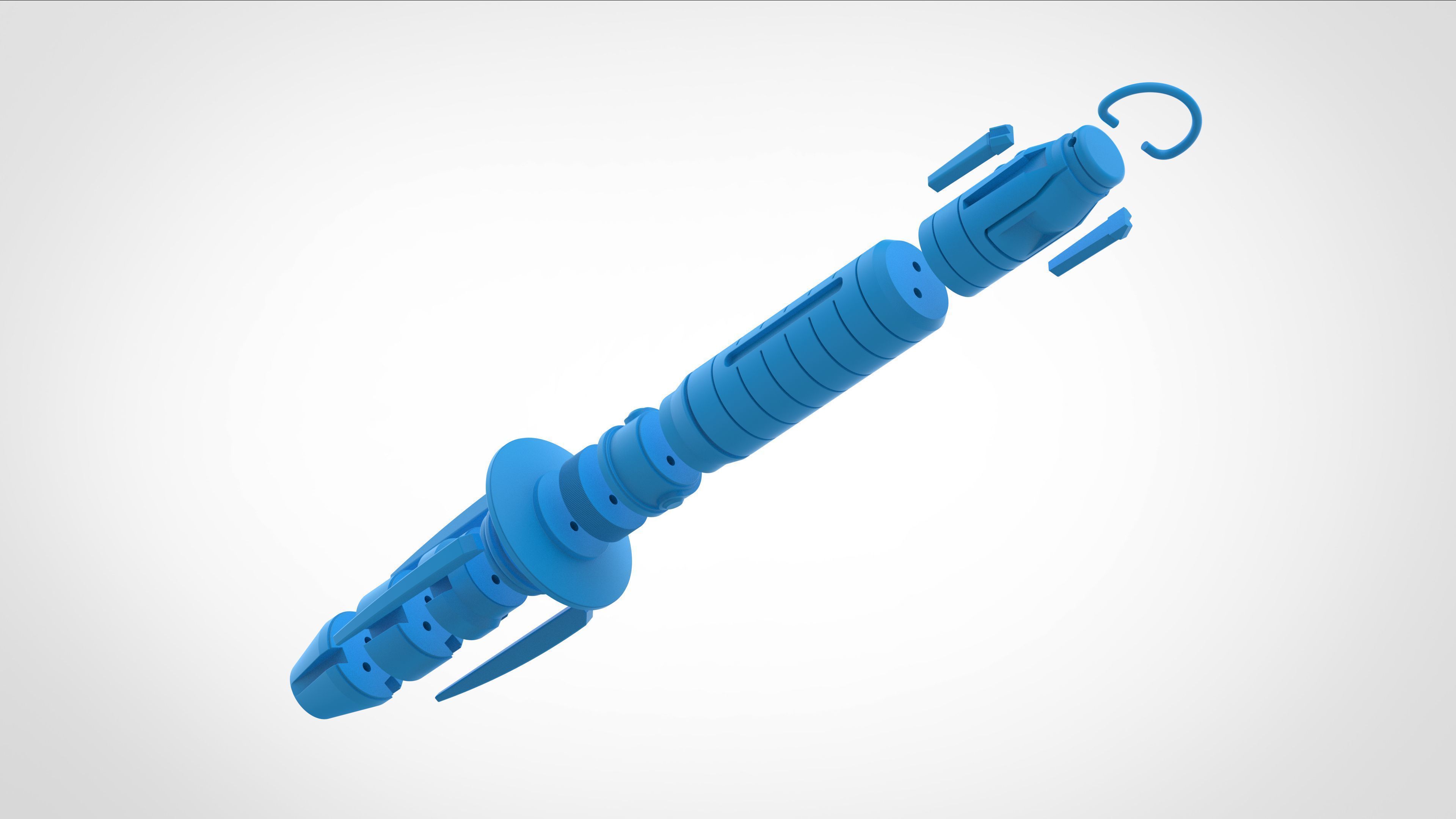 Shin Hatis Lightsaber from the series Ahsoka 2023 3D print model_11
