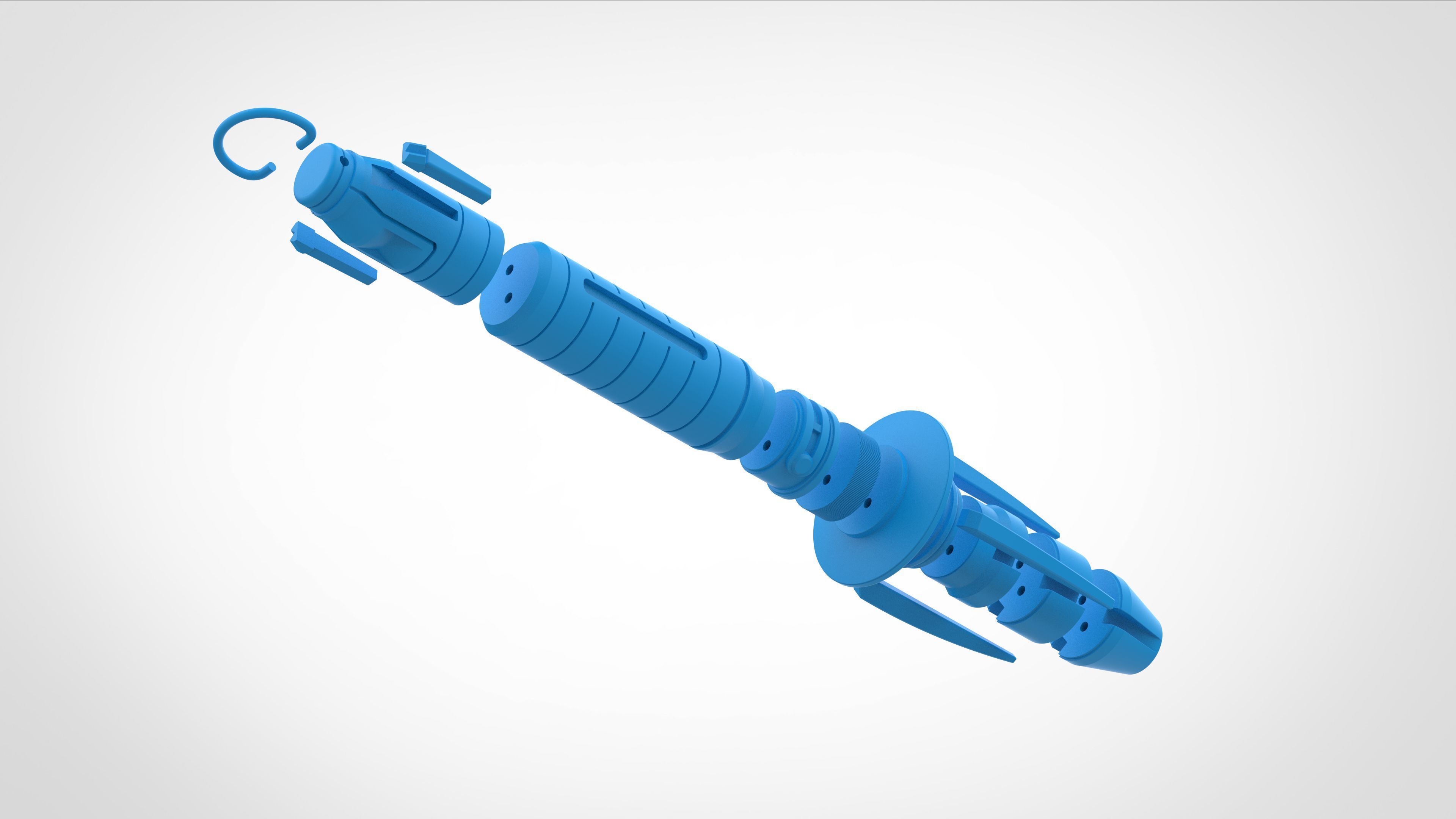 Shin Hatis Lightsaber from the series Ahsoka 2023 3D print model_9