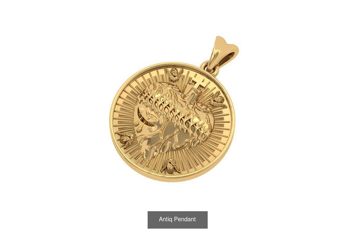 HipHop Facework Pandent 3D Model Collection_35