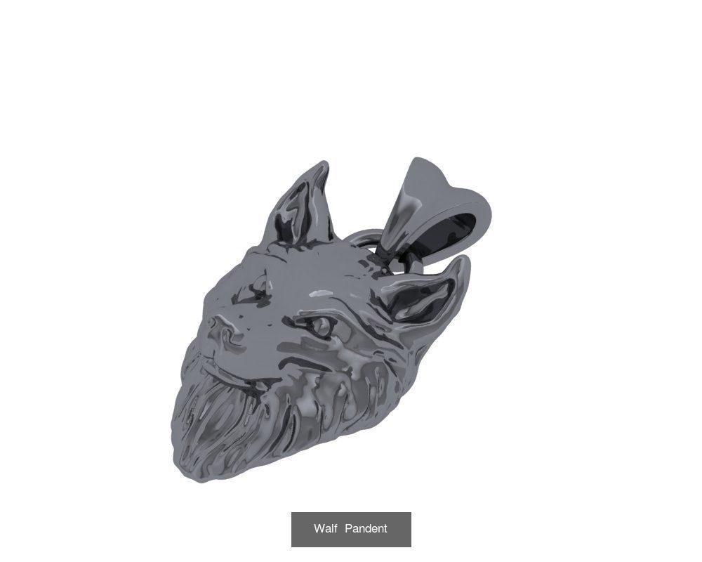 HipHop Facework Pandent 3D Model Collection_49