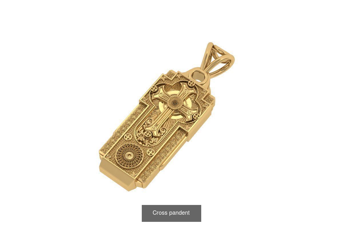 HipHop Facework Pandent 3D Model Collection_20