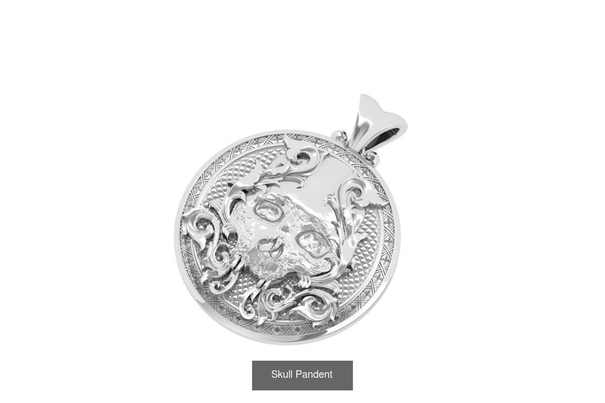 HipHop Facework Pandent 3D Model Collection_33