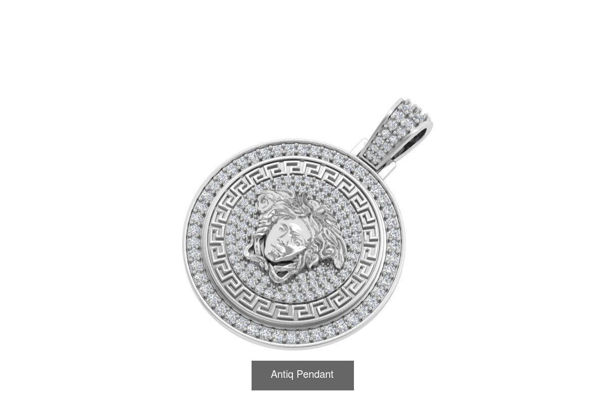 HipHop Facework Pandent 3D Model Collection_32