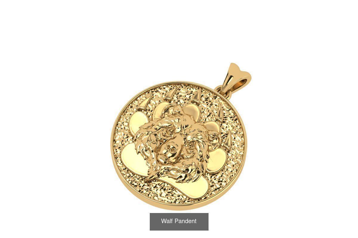 HipHop Facework Pandent 3D Model Collection_47