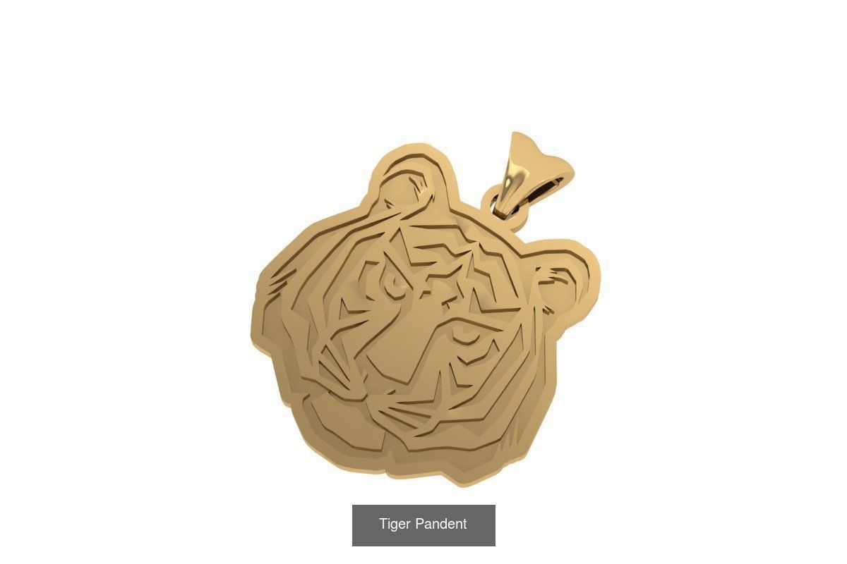 HipHop Facework Pandent 3D Model Collection_37