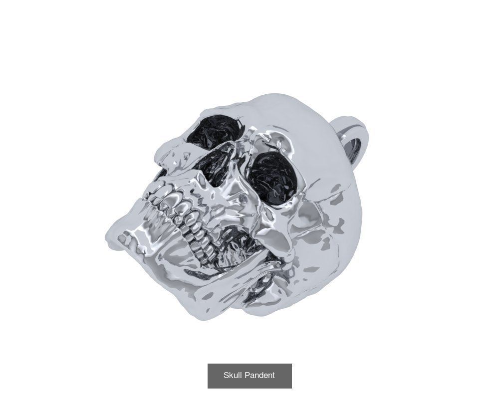 HipHop Facework Pandent 3D Model Collection_51