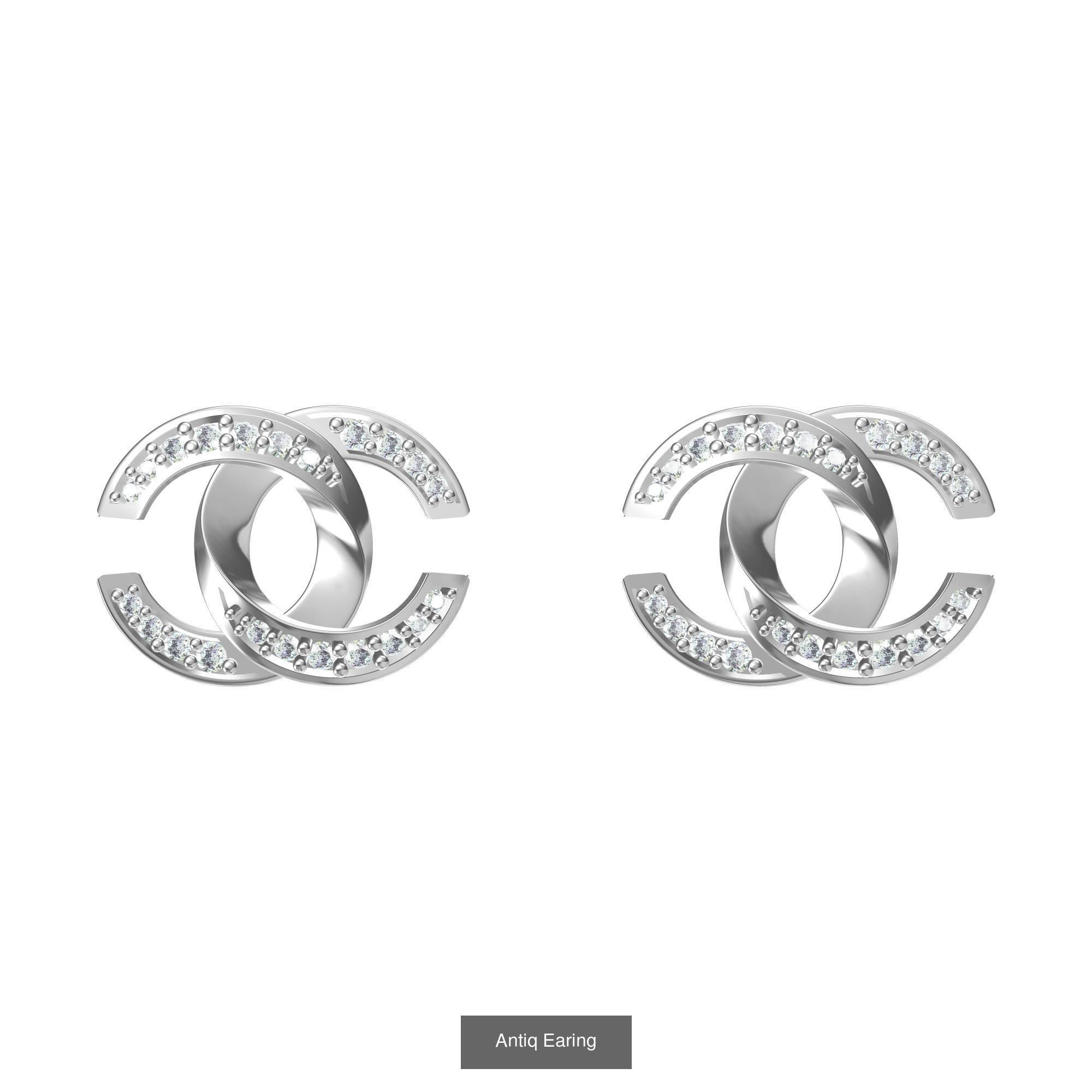 Earing Collaction 3D Model Collection_8