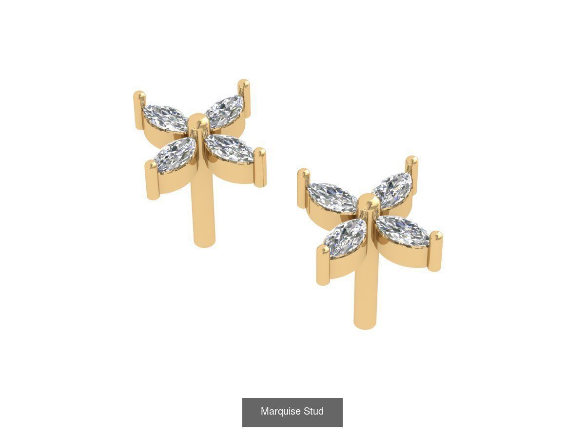 Earing Collaction 3D Model Collection_12