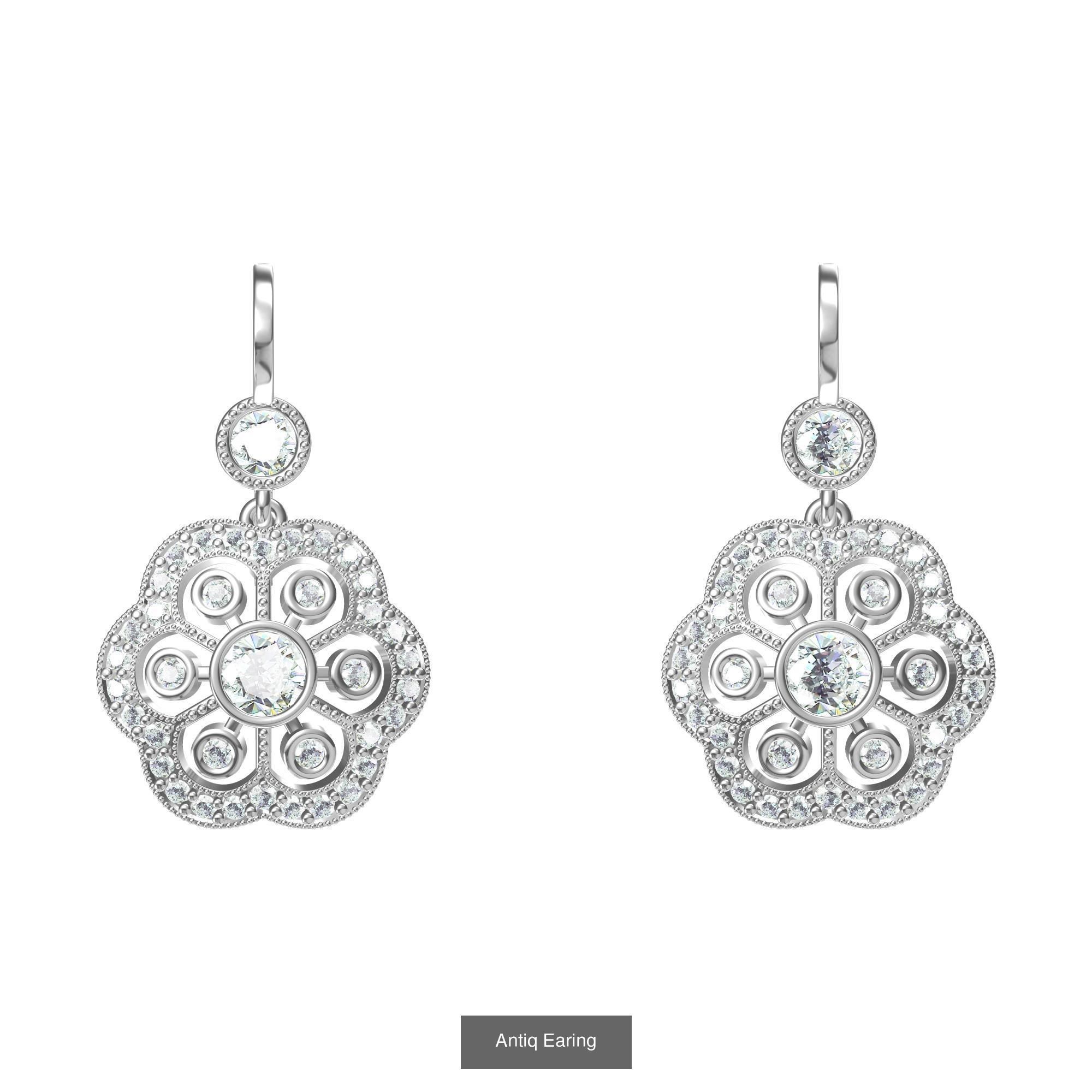 Earing Collaction 3D Model Collection_7