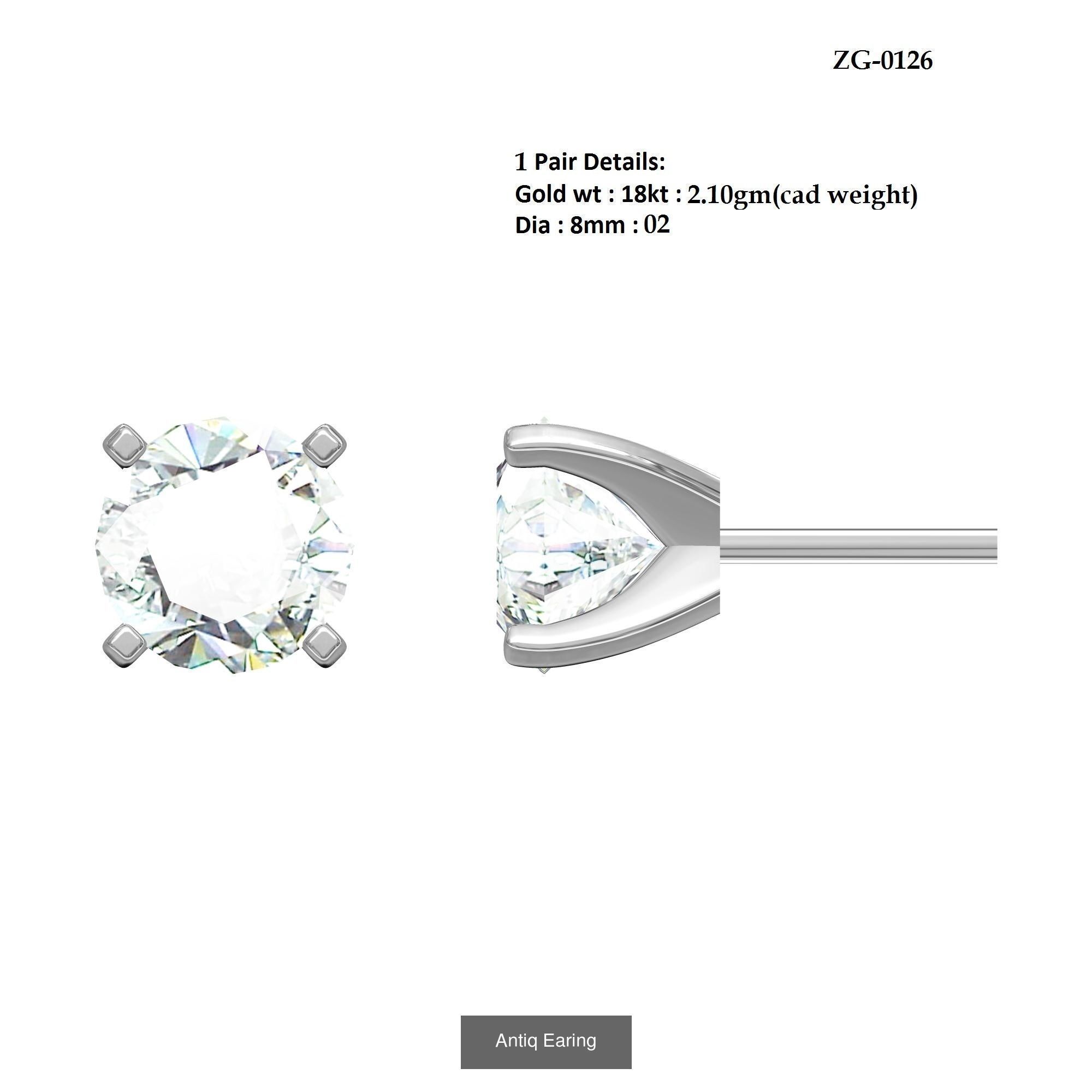 Earing Collaction 3D Model Collection_3