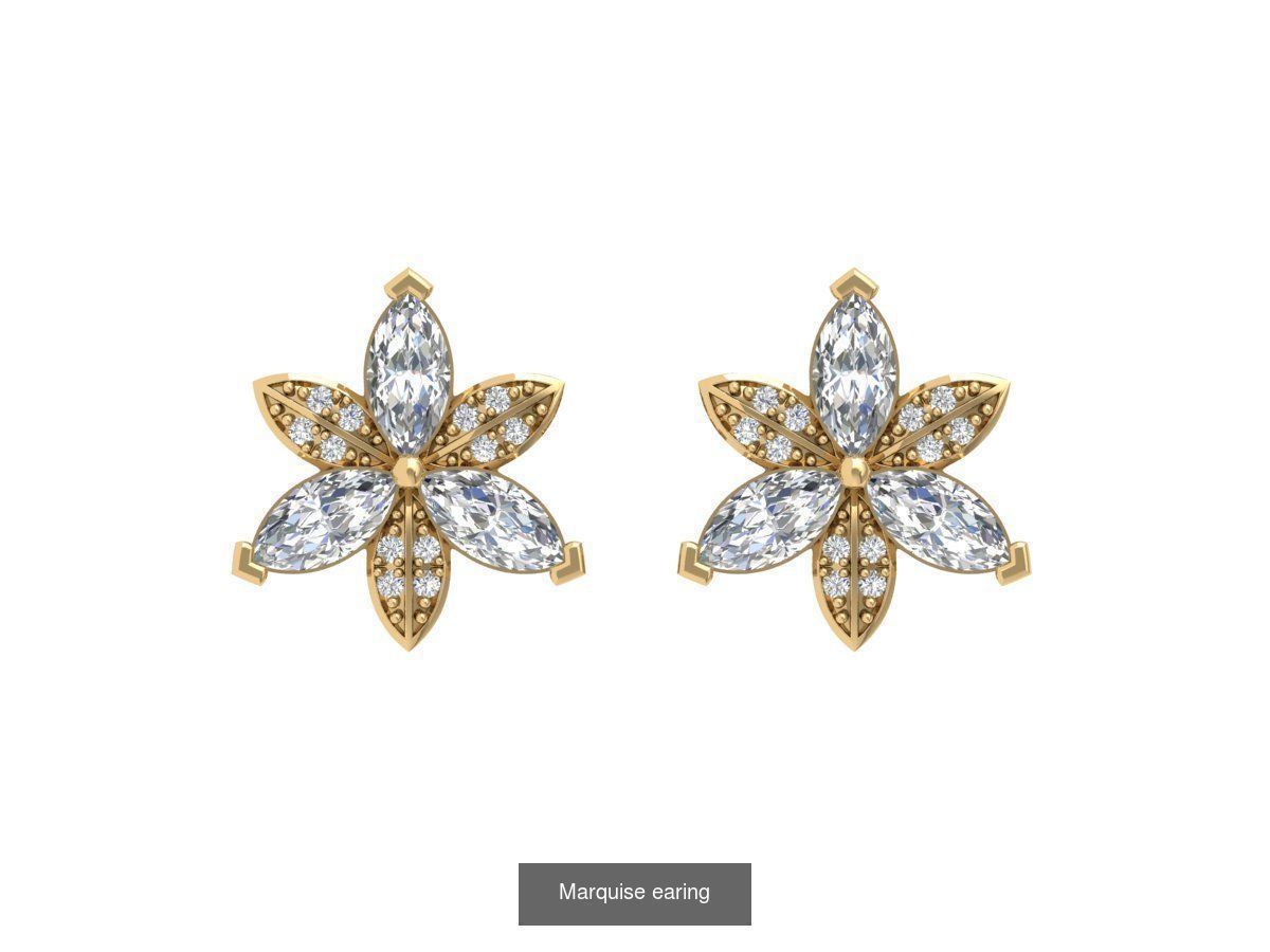 Earing Collaction 3D Model Collection_11