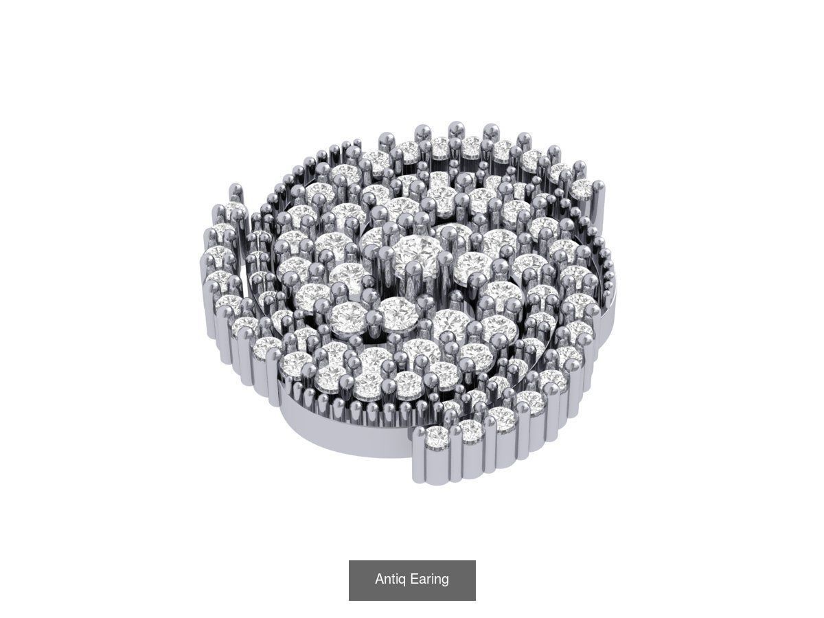 Earing Collaction 3D Model Collection_2