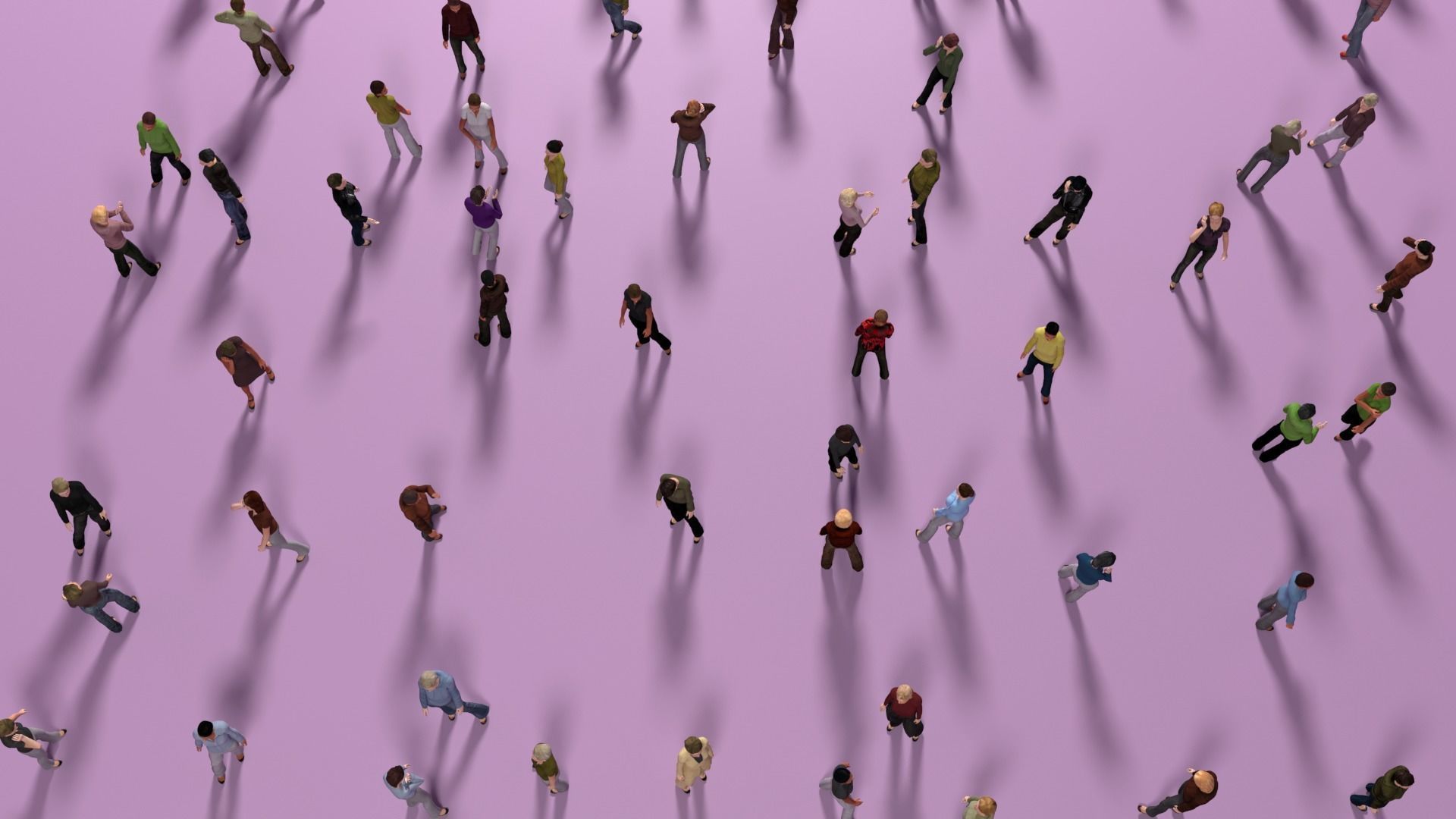 Low Poly Rigged Animated Females Pack - 200 Pieces Low-poly 3D model_3