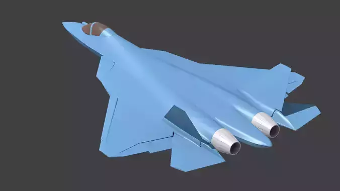 MAVERICK Sukhoi Su-57 3D print model