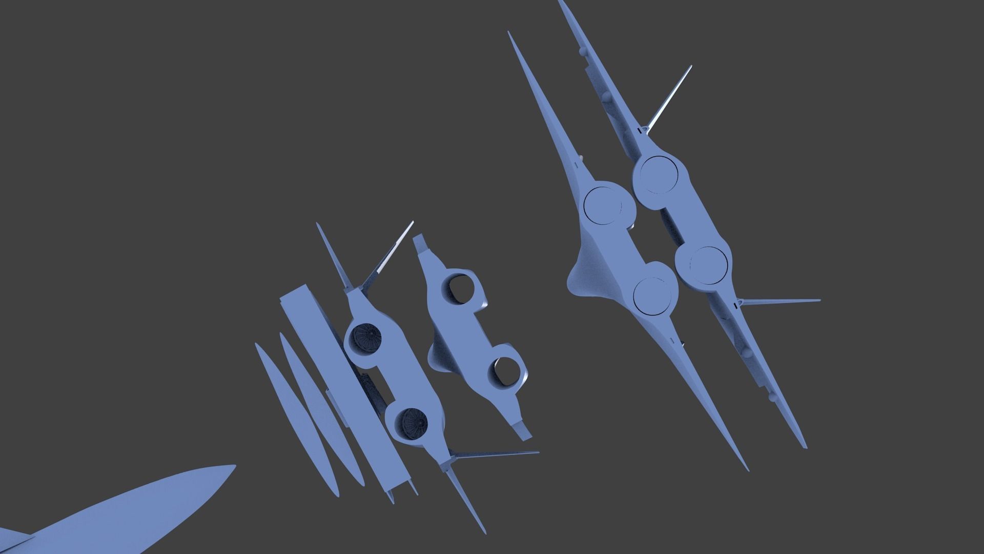 MAVERICK Sukhoi Su-57 3D print model_7