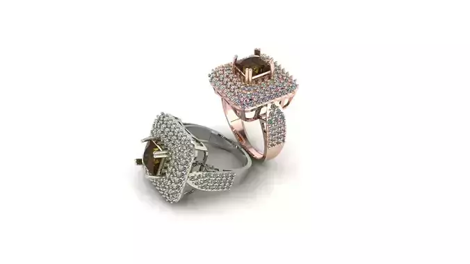 Wedding Engagement Women Ring 3D print model