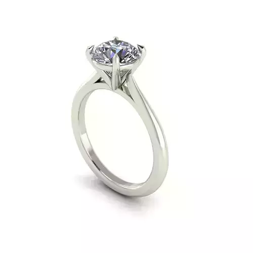 Solitaire Diamond Ring R01
