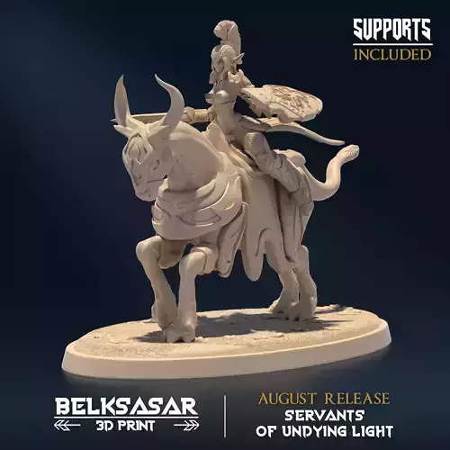 Undying Light Invader B Nude 3D print model