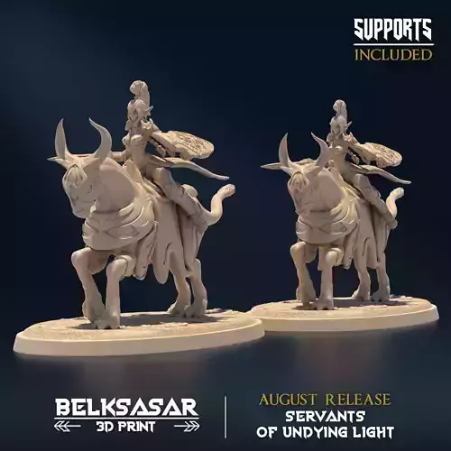 Undying Light Invader B Nude and Normal 3D print model