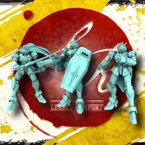 Righteous Battelsuits 3D print model