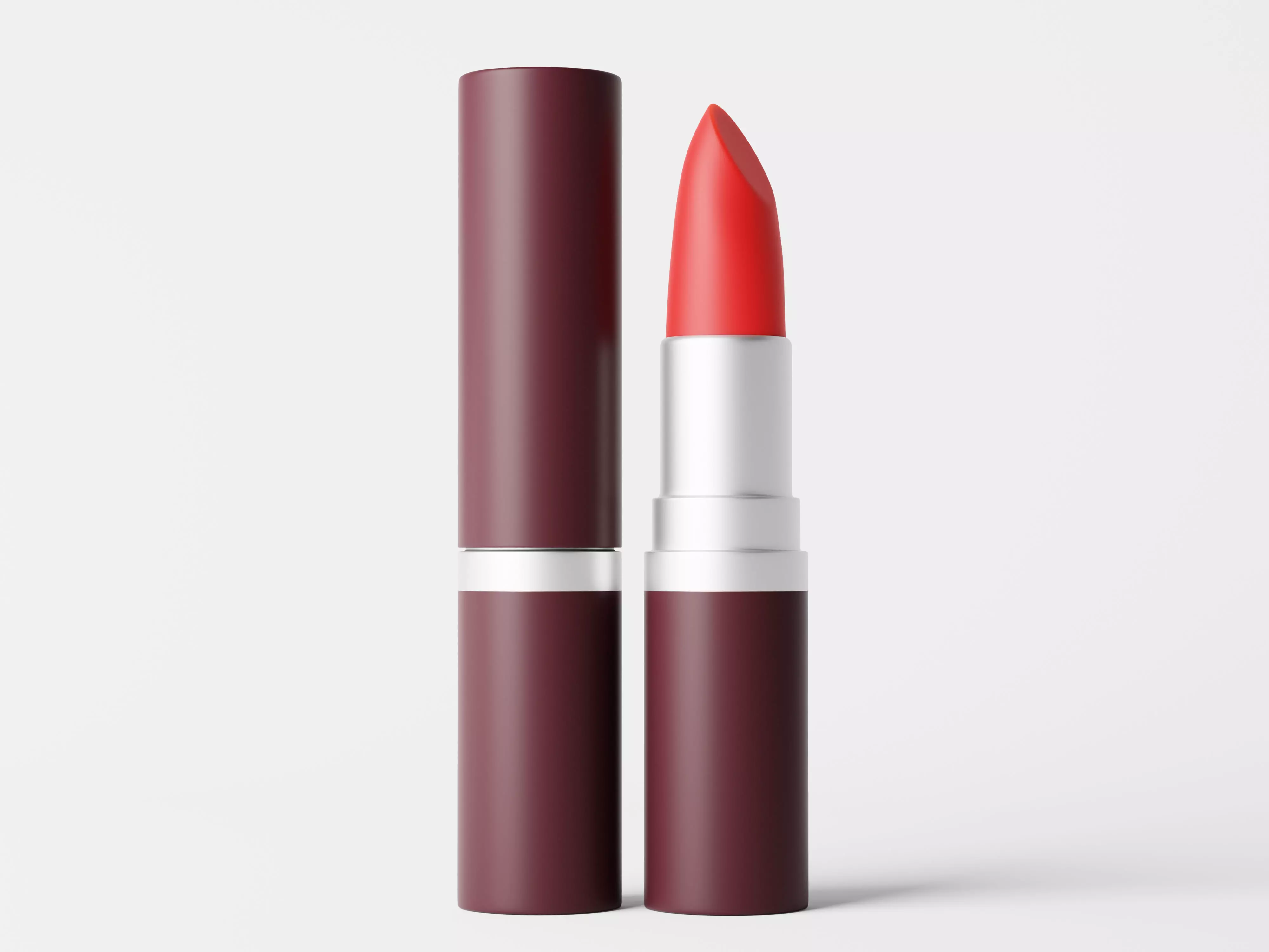 Cosmetic Lipstick Low-poly 3D model_0